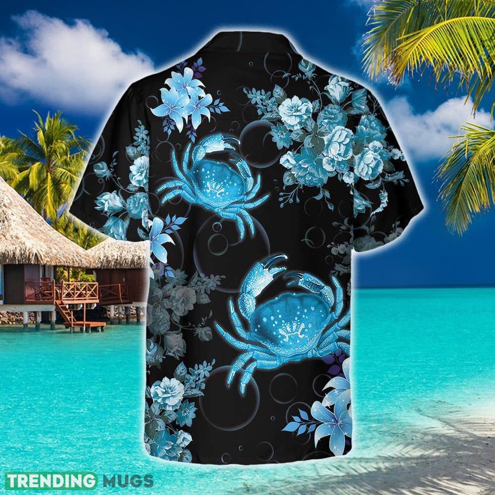 Crab In Blue 3D Hawaiian Shirt Beach Summer For Men And Women Gift Hawaiian Shirt Crab In Blue 3D Hawaiian Shirt Beach Summer For Men And Women Gift Hawaiian Shirt