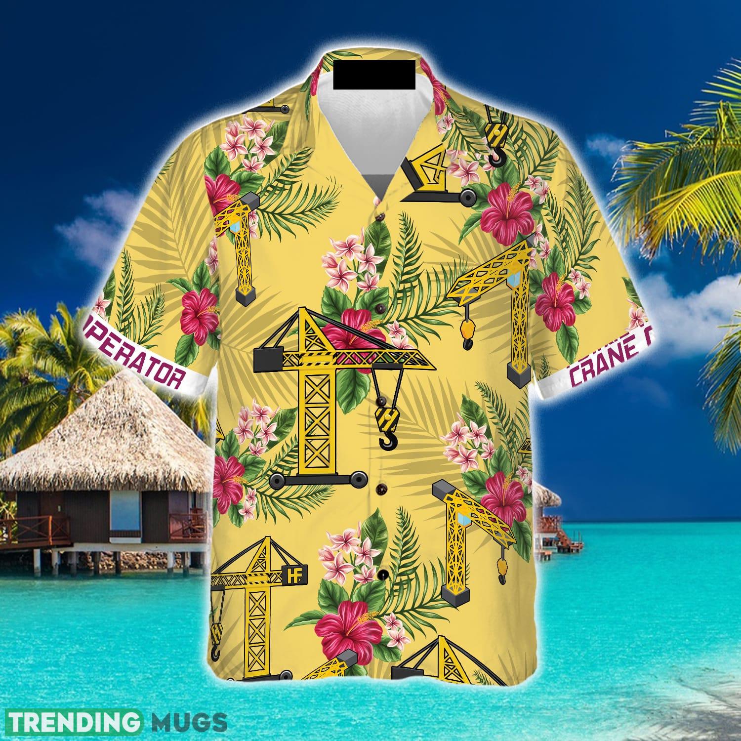 Crane Operator 3D Hawaiian Shirt Beach Summer For Men And Women Gift Hawaiian Shirt Crane Operator 3D Hawaiian Shirt Beach Summer For Men And Women Gift Hawaiian Shirt