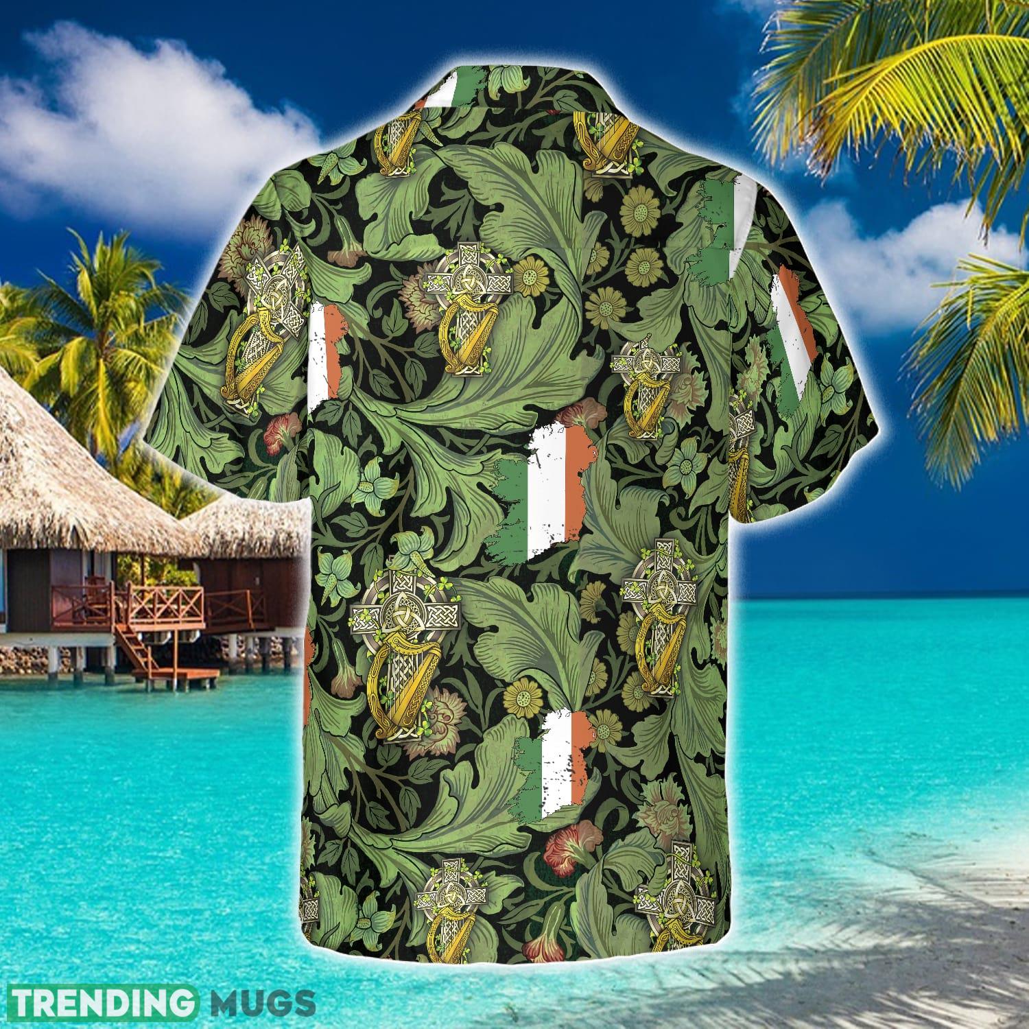 Cross Celtic Harp Ireland Proud Hawaiian Shirt Aloha Summer For Men And Women Gift Hawaiian Shirt Cross Celtic Harp Ireland Proud Hawaiian Shirt Aloha Summer For Men And Women Gift Hawaiian Shirt