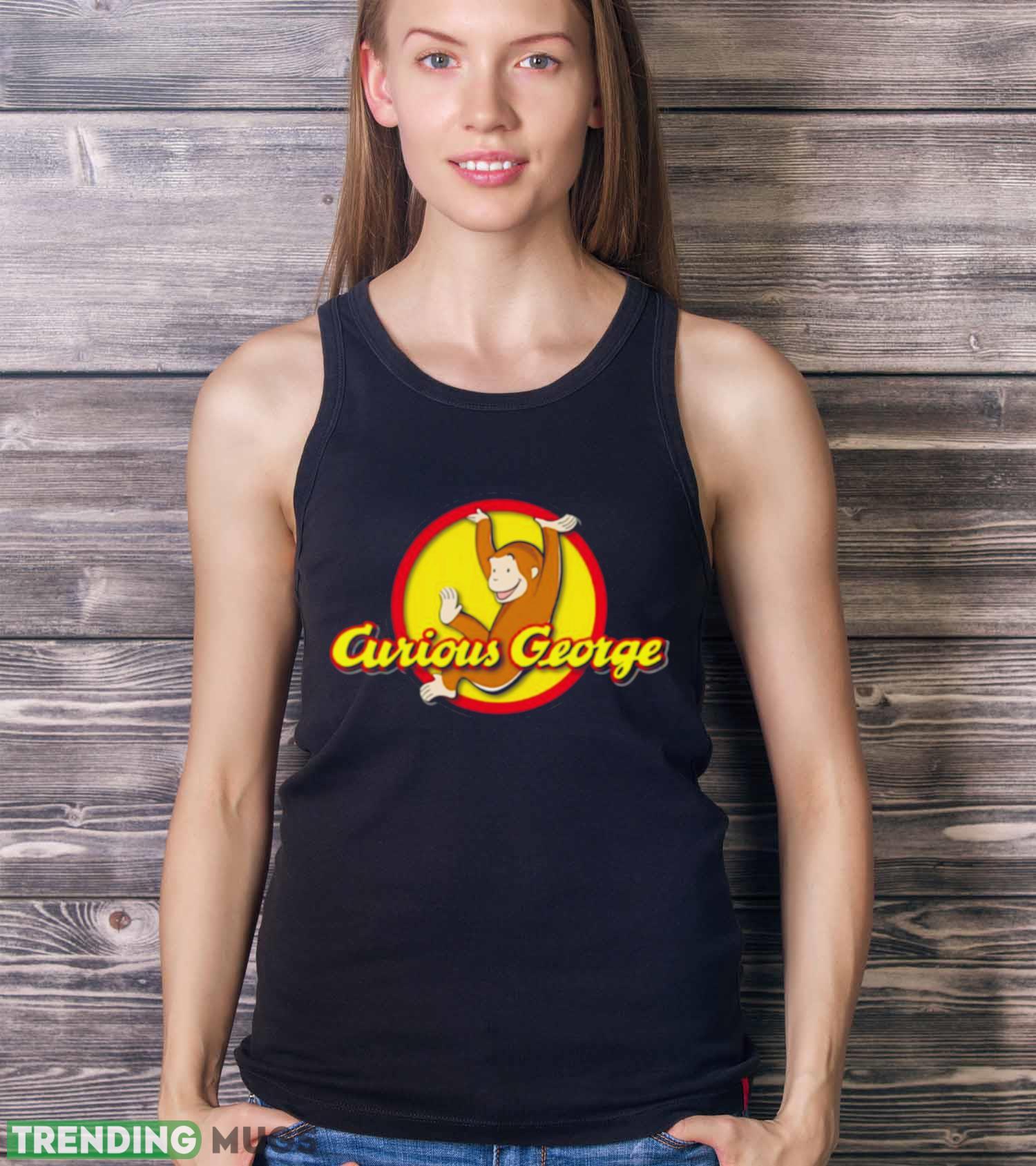 Curious George Playfully Swinging Circle Logo Essential shirt Dark Shirt Curious George Playfully Swinging Circle Logo Essential shirt Dark Shirt