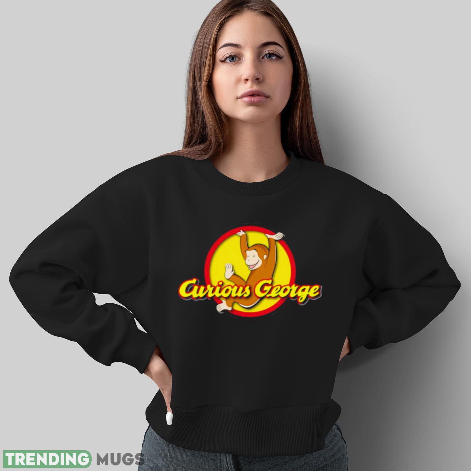 Curious George Playfully Swinging Circle Logo Essential shirt Dark Shirt Curious George Playfully Swinging Circle Logo Essential shirt Dark Shirt