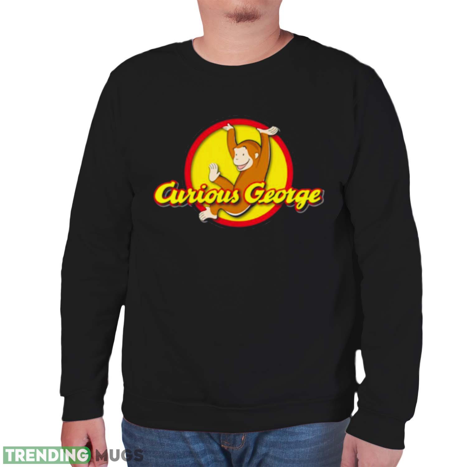 Curious George Playfully Swinging Circle Logo Essential shirt Dark Shirt Curious George Playfully Swinging Circle Logo Essential shirt Dark Shirt
