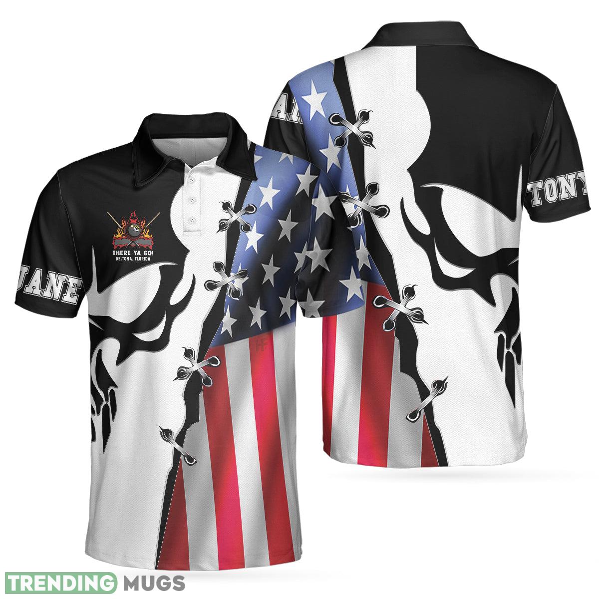 Custom Name American Flag Billiards, Skull, Best Billiards Shirt Polo Shirt For Men And Women - Personalized American Flag Billiards Custom Polo Shirt, Skull Polo Shirt, Best Billiards Shirt For Men_1 Custom Name American Flag Billiards, Skull, Best Billiards Shirt Polo Shirt For Men And Women - Personalized American Flag Billiards Custom Polo Shirt, Skull Polo Shirt, Best Billiards Shirt For Men_1