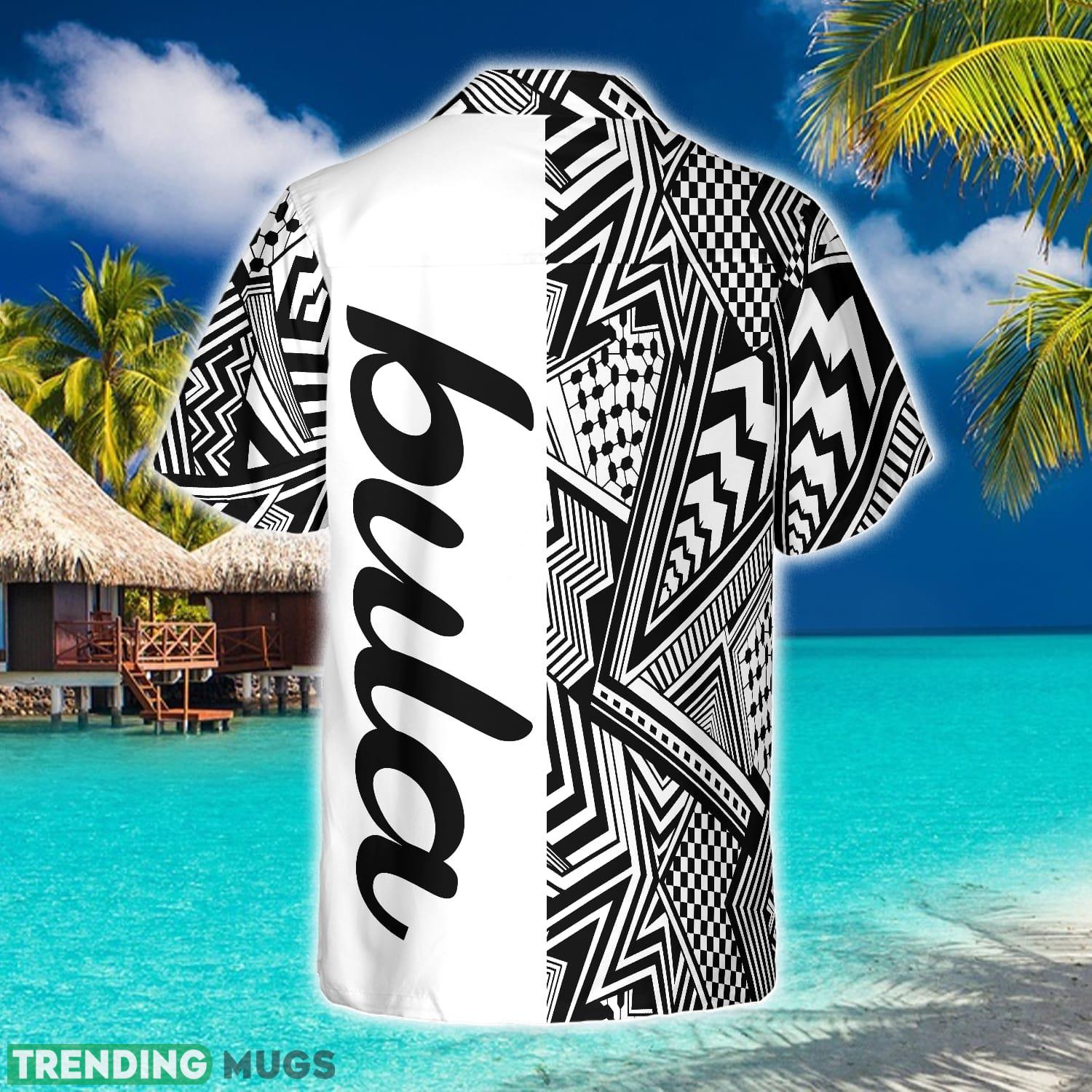 Customized Black and White Modern Pattern Bula 3D Hawaiian Shirt Beach Summer For Men And Women Gift Hawaiian Shirt Customized Black and White Modern Pattern Bula 3D Hawaiian Shirt Beach Summer For Men And Women Gift Hawaiian Shirt