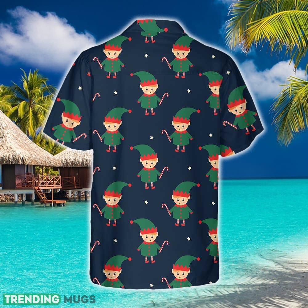 Cute Elf With Candy Cane Hawaiian Shirt Aloha Summer For Men And Women Gift - Cute Elf With Candy Cane Hawaiian Shirt, Funny Elf Christmas Shirt, Best Christmas Gifts Idea_2 Cute Elf With Candy Cane Hawaiian Shirt Aloha Summer For Men And Women Gift - Cute Elf With Candy Cane Hawaiian Shirt, Funny Elf Christmas Shirt, Best Christmas Gifts Idea_2