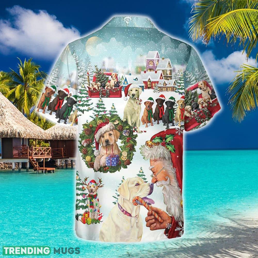 Cute Labrador Dogs Celebrate Christmas Hawaiian Shirt Summer Beach Gift For Men And Women Hawaiian Shirt Cute Labrador Dogs Celebrate Christmas Hawaiian Shirt Summer Beach Gift For Men And Women Hawaiian Shirt
