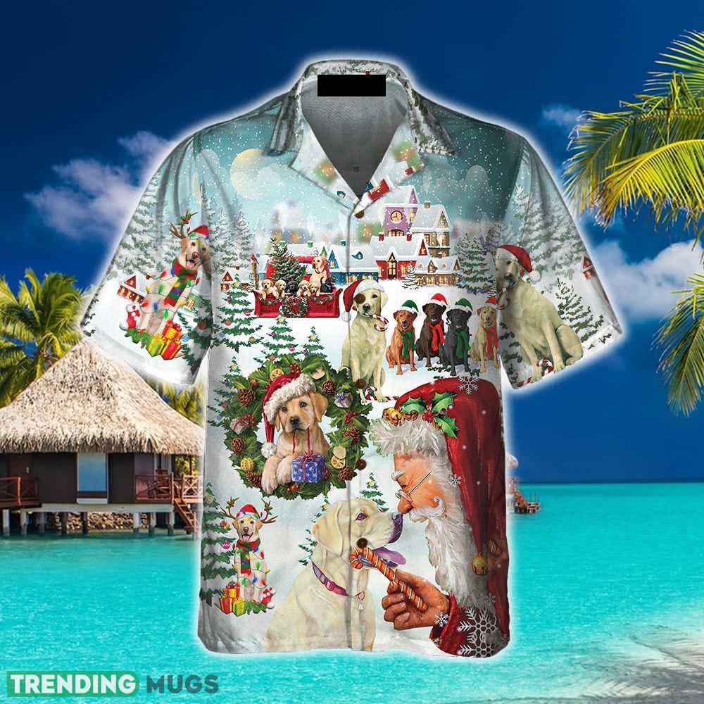 Cute Labrador Dogs Celebrate Christmas Hawaiian Shirt Summer Beach Gift For Men And Women Hawaiian Shirt Cute Labrador Dogs Celebrate Christmas Hawaiian Shirt Summer Beach Gift For Men And Women Hawaiian Shirt