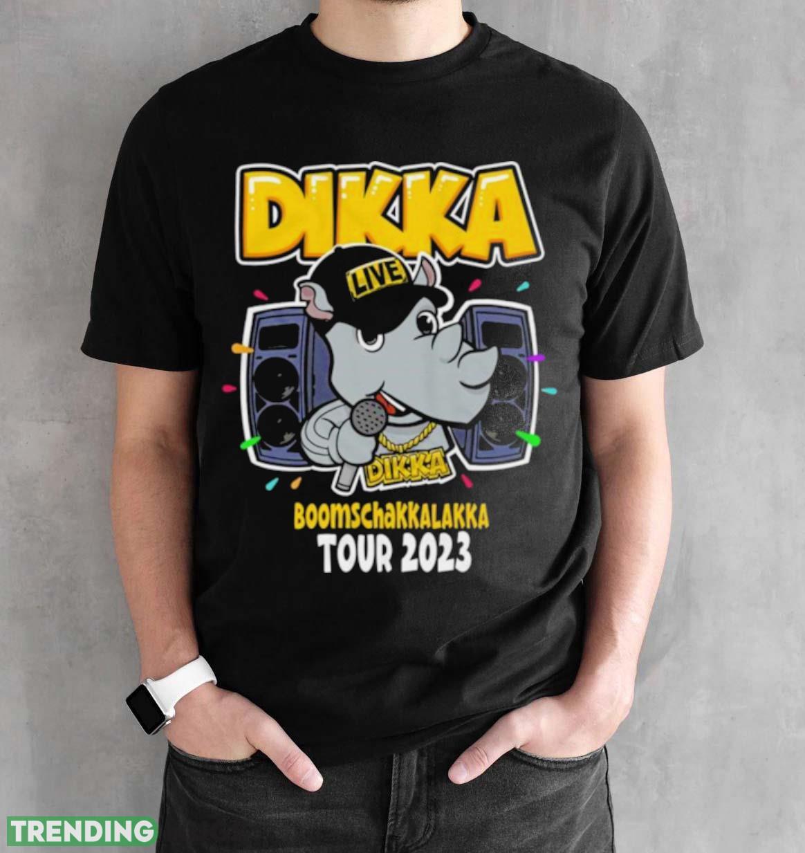 DIKKA Boomschakkalakka Tour 2023 Shirt Dark Shirt DIKKA Boomschakkalakka Tour 2023 Shirt Dark Shirt