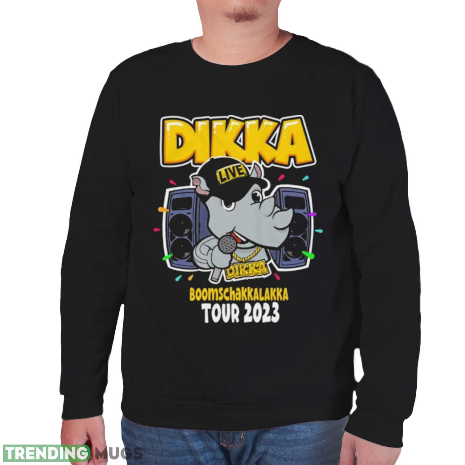 DIKKA Boomschakkalakka Tour 2023 Shirt Dark Shirt DIKKA Boomschakkalakka Tour 2023 Shirt Dark Shirt