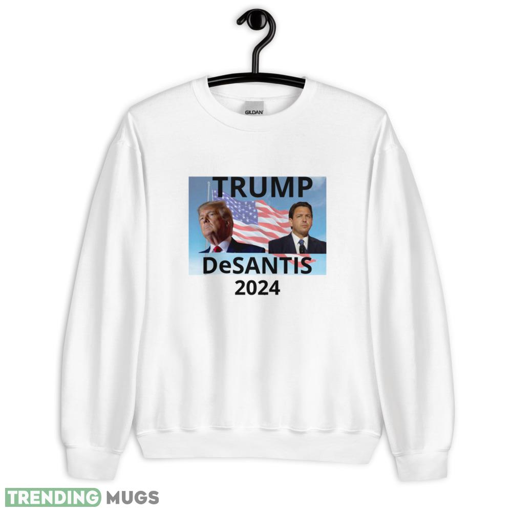 DJT9 Funny White T Shirt Gift For Men And Women - 18000 Unisex Heavy Blend Crewneck Sweatshirt