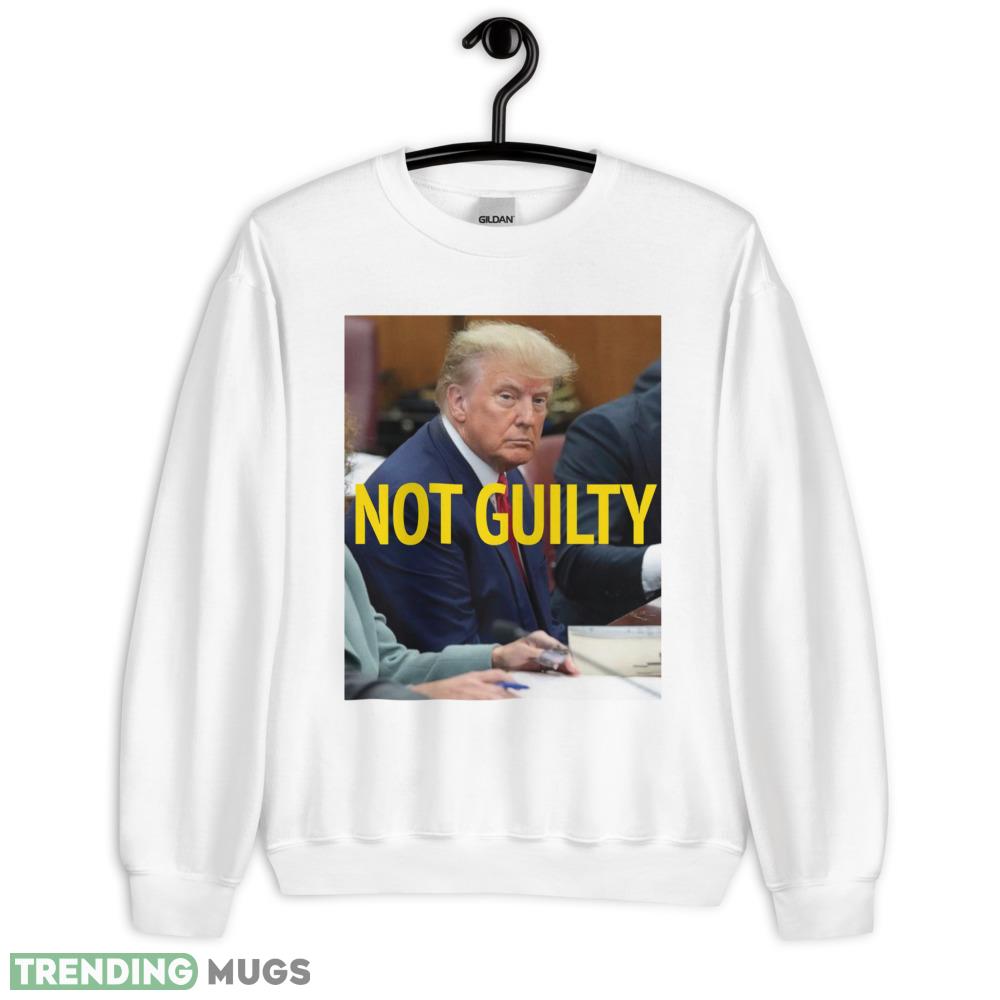 Donald Trump NOT GUILTY 2024 Campaign Classic T Shirt - 18000 Unisex Heavy Blend Crewneck Sweatshirt Donald Trump NOT GUILTY 2024 Campaign Classic T Shirt - 18000 Unisex Heavy Blend Crewneck Sweatshirt