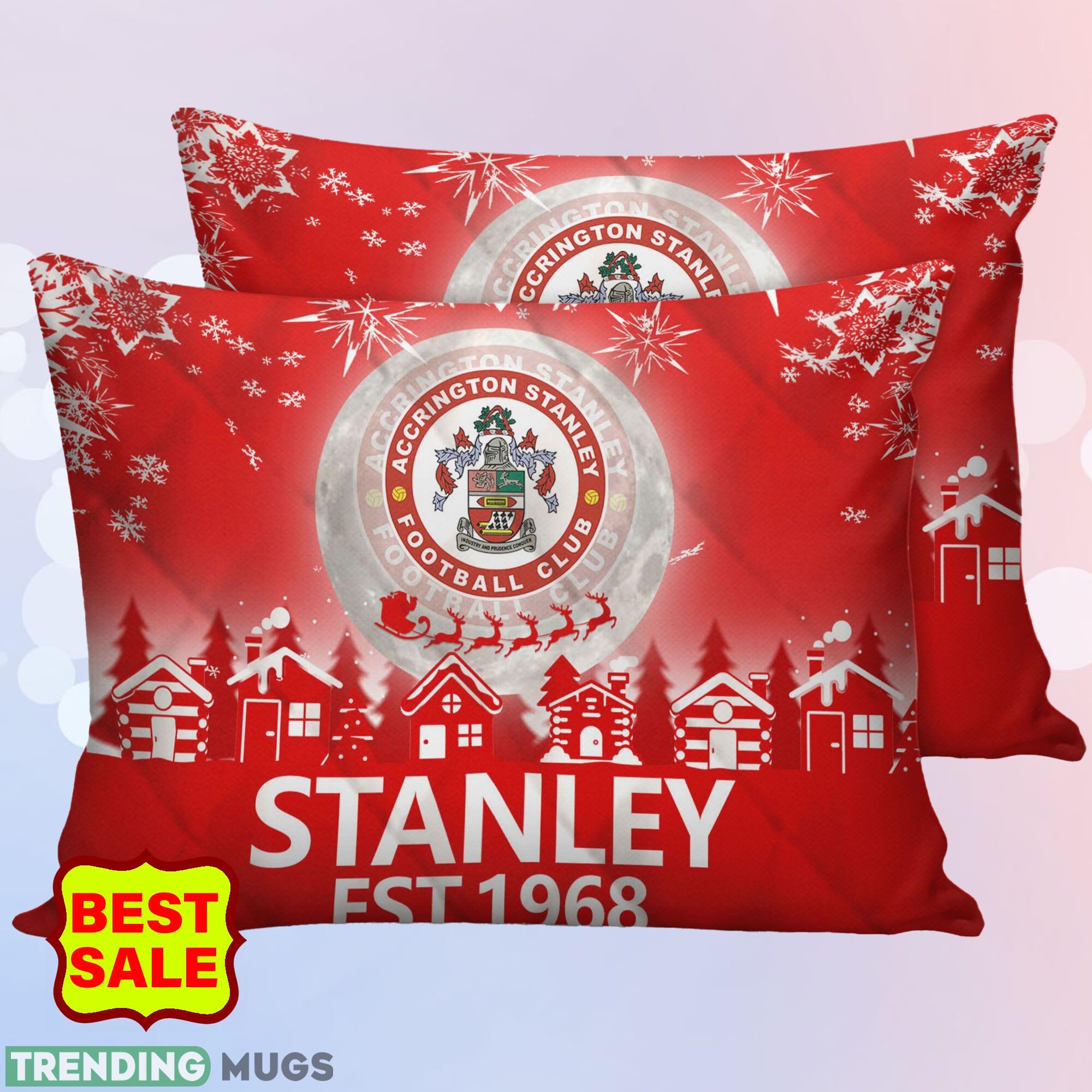 EFL Accrington Stanley Big Logo Christmas Quilt Sets Full Size King Queen Twin Quilt Set EFL Accrington Stanley Big Logo Christmas Quilt Sets Full Size King Queen Twin Quilt Set
