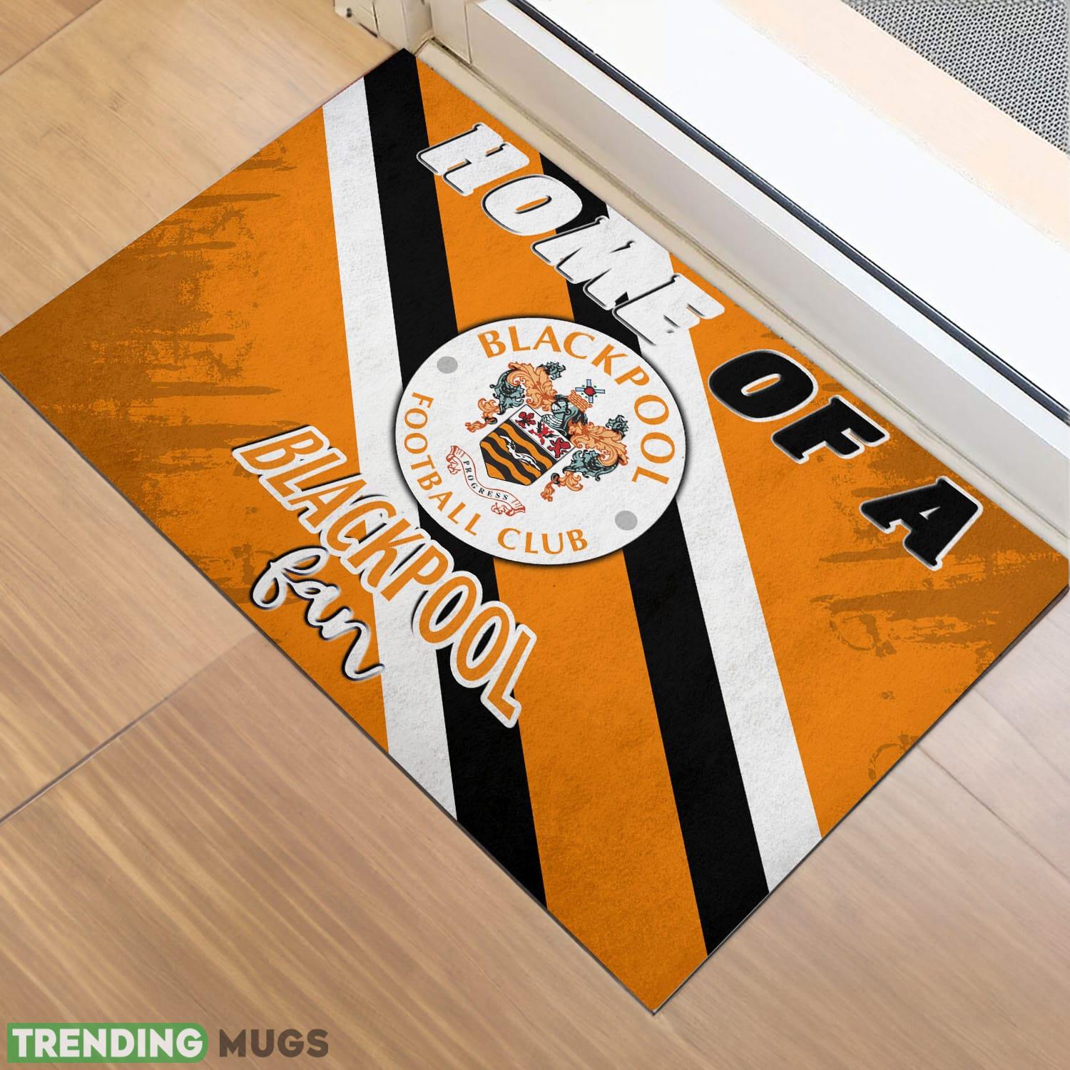 EFL Blackpool FC Welcom House Doormat Outdoor And Indoor Doormat EFL Blackpool FC Welcom House Doormat Outdoor And Indoor Doormat