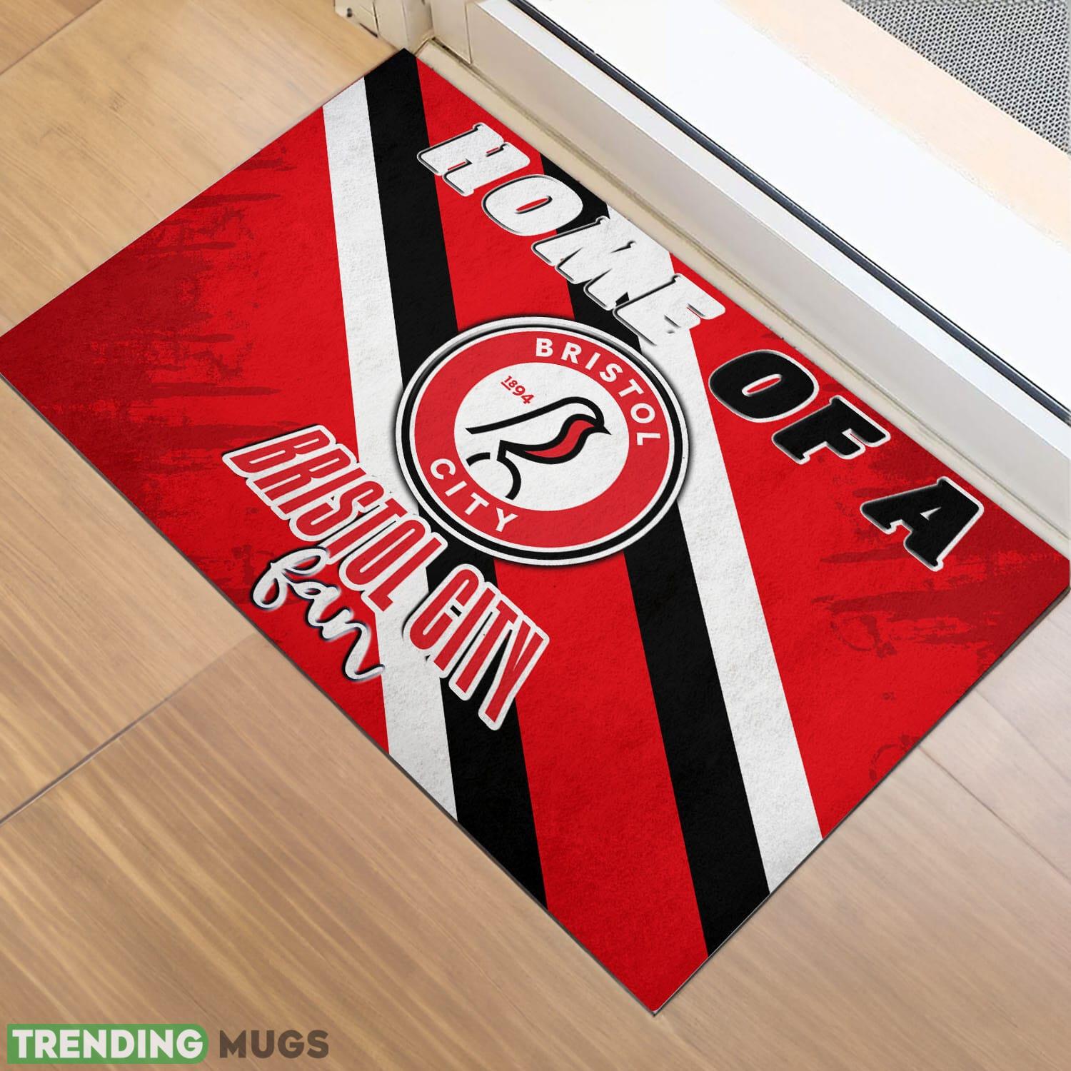 EFL Bristol City Welcom House Doormat Outdoor And Indoor Doormat EFL Bristol City Welcom House Doormat Outdoor And Indoor Doormat