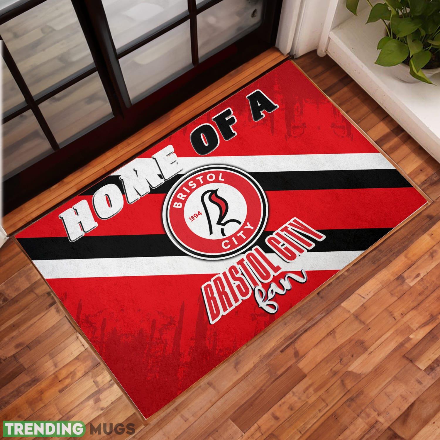 EFL Bristol City Welcom House Doormat Outdoor And Indoor Doormat EFL Bristol City Welcom House Doormat Outdoor And Indoor Doormat