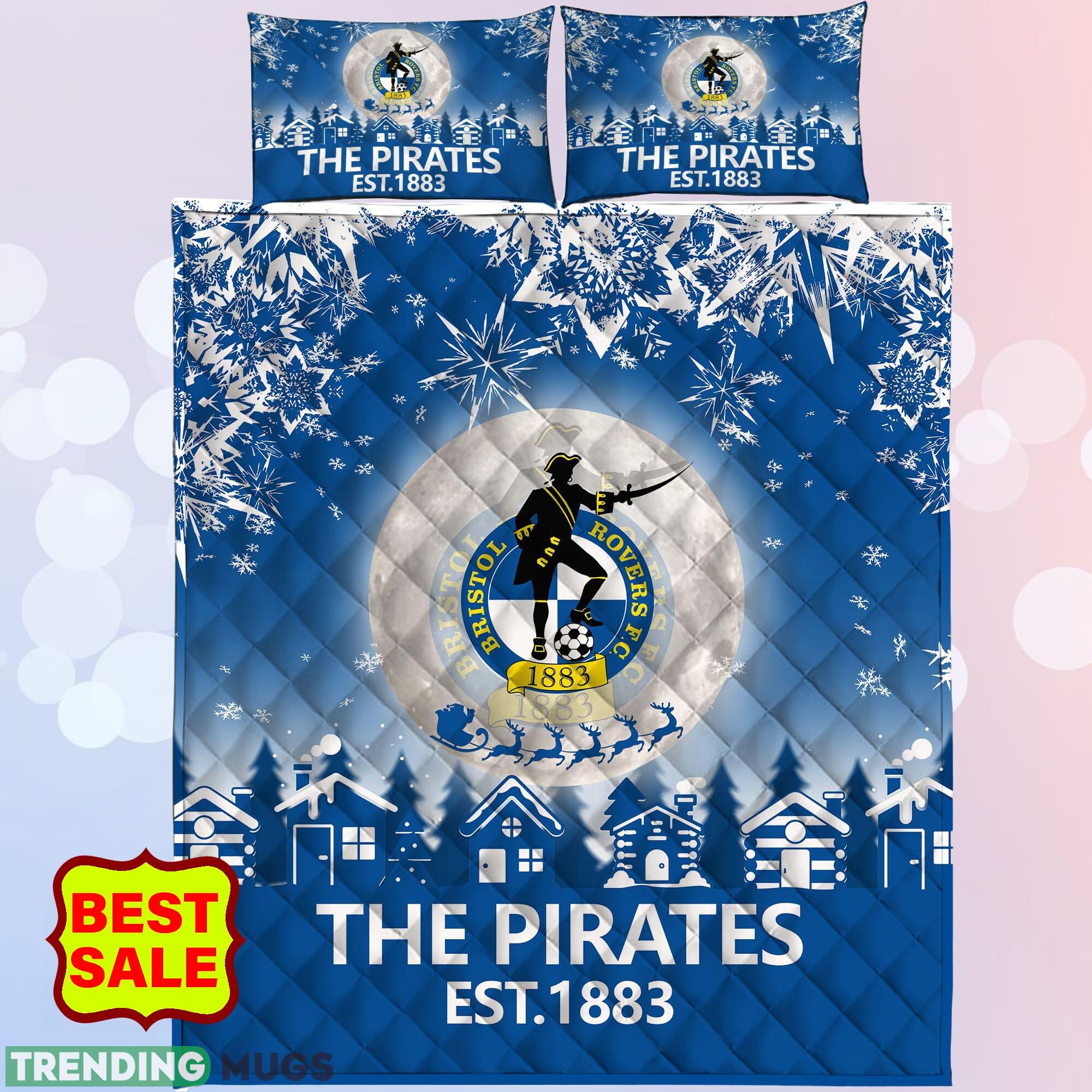 EFL Bristol Rovers Big Logo Christmas Quilt Sets Blue Full Size King Queen Twin Quilt Set EFL Bristol Rovers Big Logo Christmas Quilt Sets Blue Full Size King Queen Twin Quilt Set