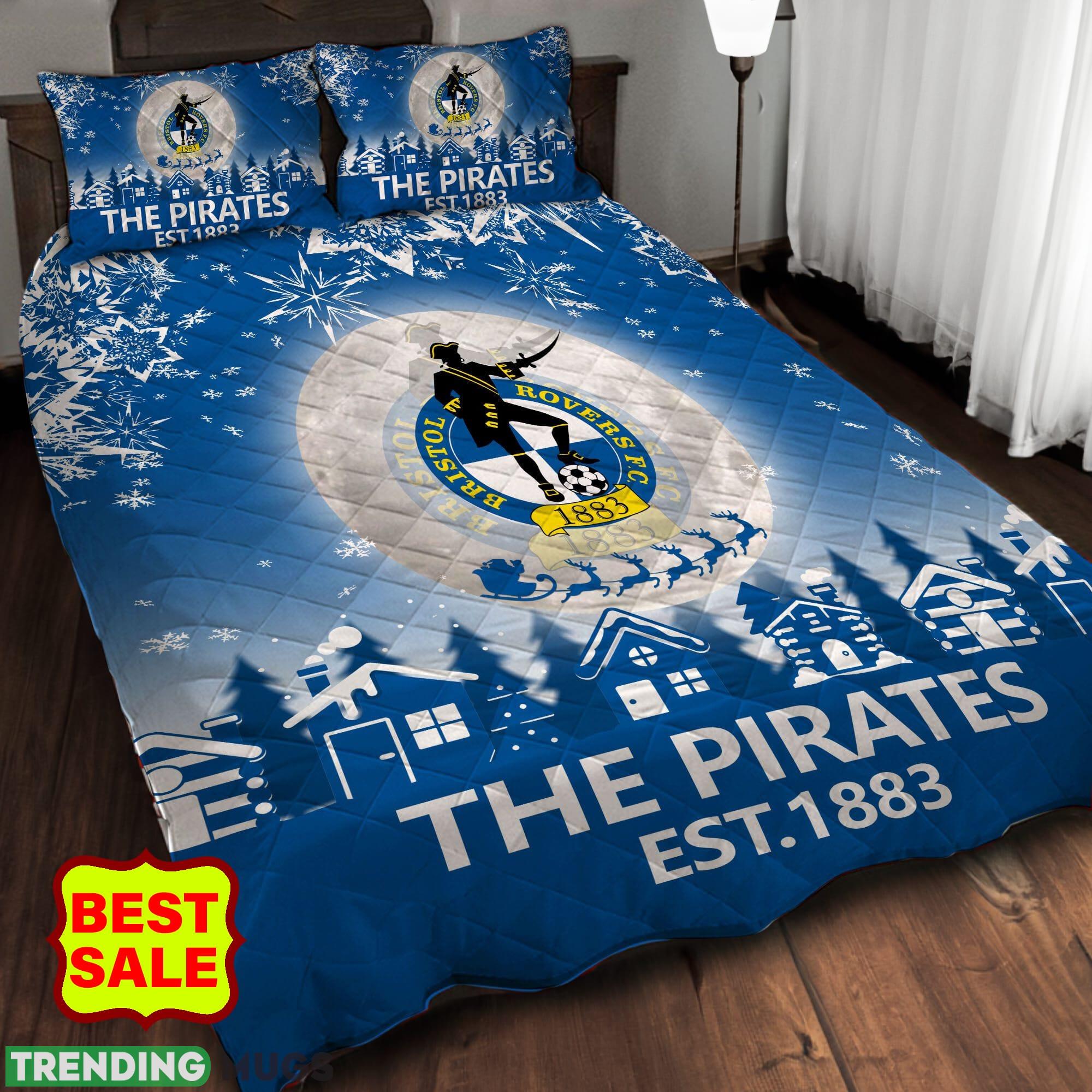 EFL Bristol Rovers Big Logo Christmas Quilt Sets Blue Full Size King Queen Twin Quilt Set EFL Bristol Rovers Big Logo Christmas Quilt Sets Blue Full Size King Queen Twin Quilt Set