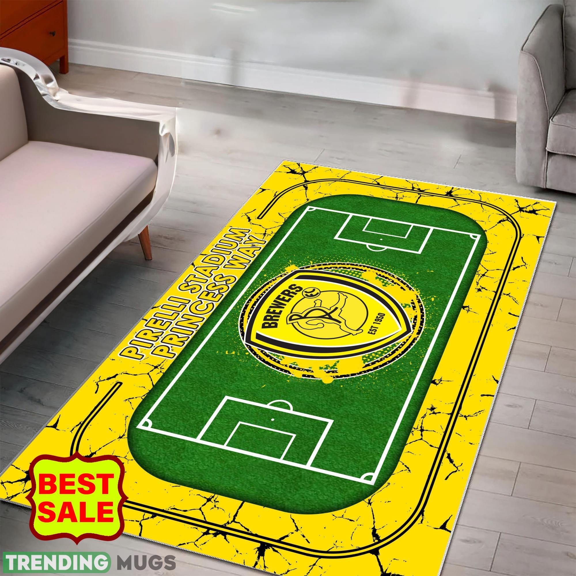 EFL Burton Albion F.C Logo For Fans Area Rugs Living Room Indoor And Outdoor Rugs EFL Burton Albion F.C Logo For Fans Area Rugs Living Room Indoor And Outdoor Rugs