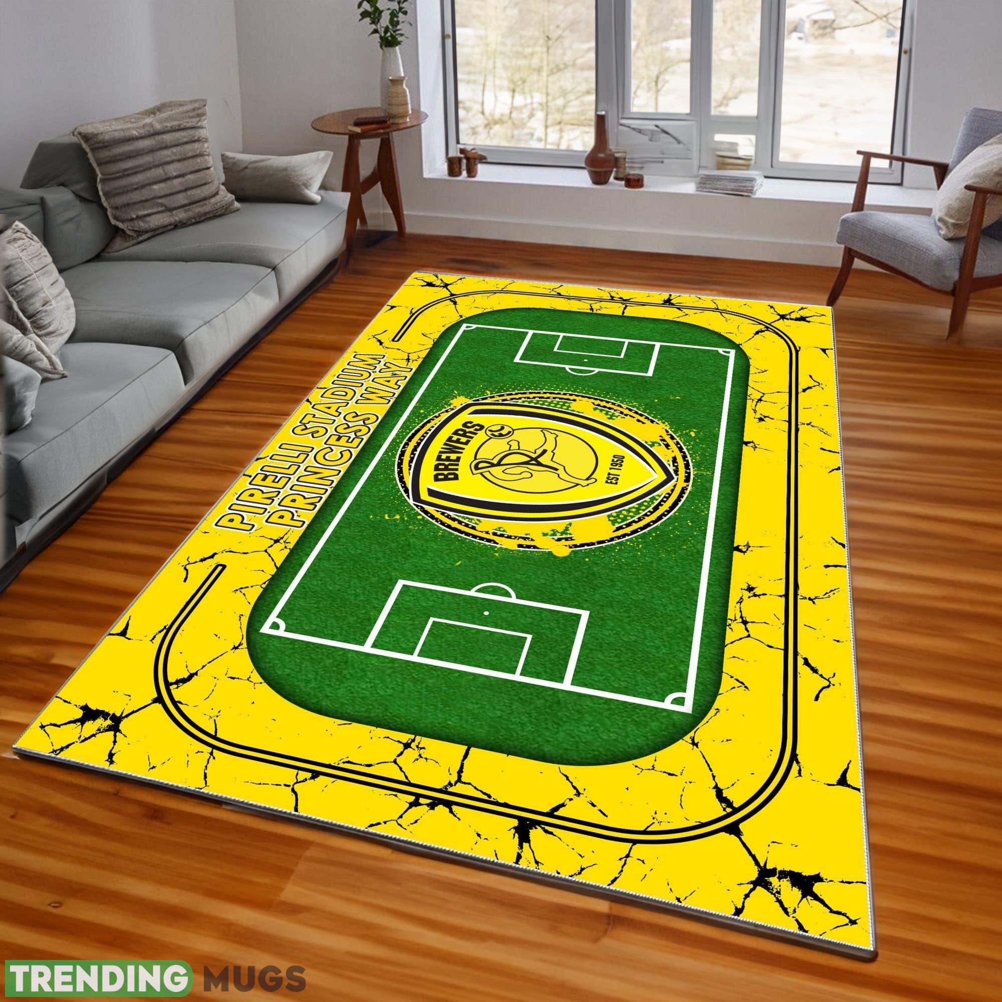 EFL Burton Albion F.C Logo For Fans Area Rugs Living Room Indoor And Outdoor - EFL Burton Albion F.C Rugs_1 EFL Burton Albion F.C Logo For Fans Area Rugs Living Room Indoor And Outdoor - EFL Burton Albion F.C Rugs_1