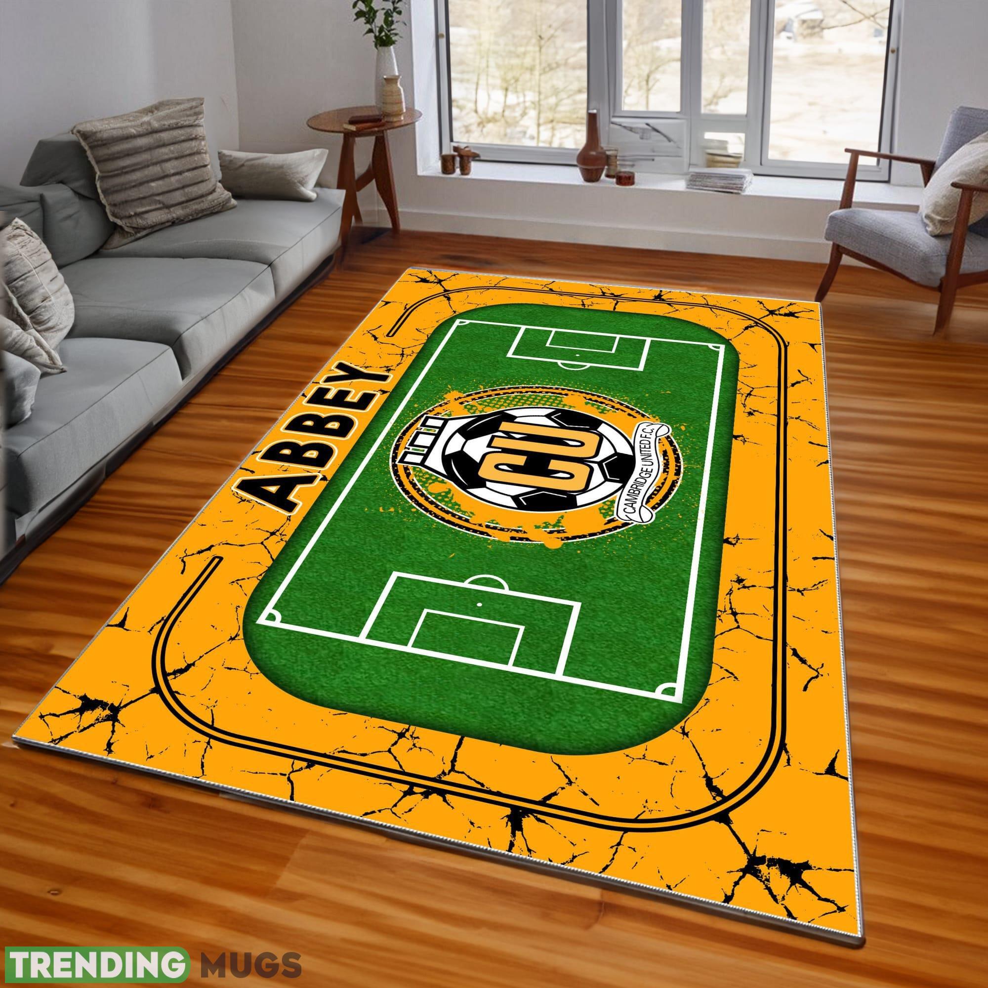 EFL Cambridge United F.C Logo For Fans Area Rugs Living Room Indoor And Outdoor - EFL Cambridge United F.C Rugs_1 EFL Cambridge United F.C Logo For Fans Area Rugs Living Room Indoor And Outdoor - EFL Cambridge United F.C Rugs_1