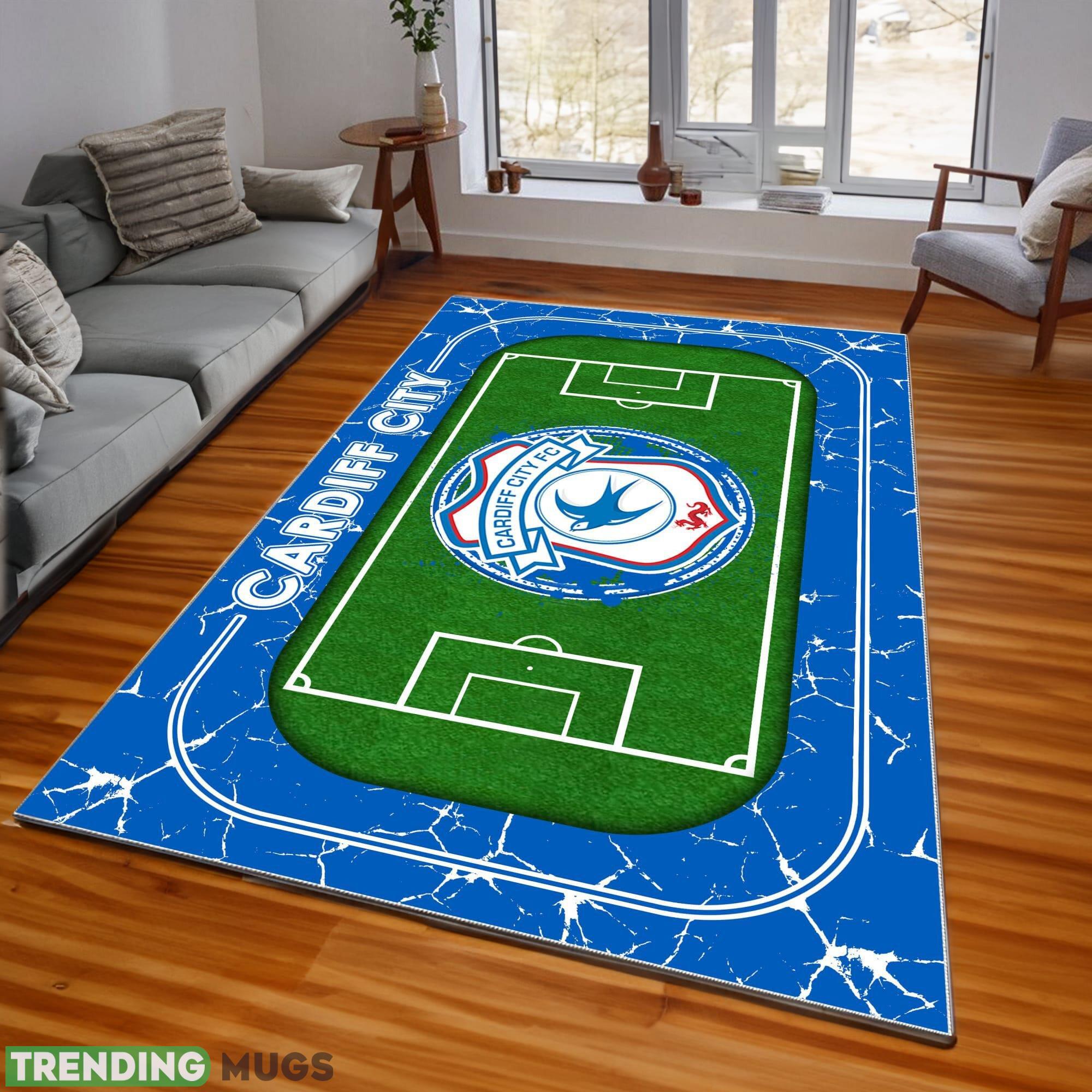 EFL Cardiff City F.C Logo For Fans Area Rugs Living Room Indoor And Outdoor - EFL Cardiff City F.C Rugs_1 EFL Cardiff City F.C Logo For Fans Area Rugs Living Room Indoor And Outdoor - EFL Cardiff City F.C Rugs_1