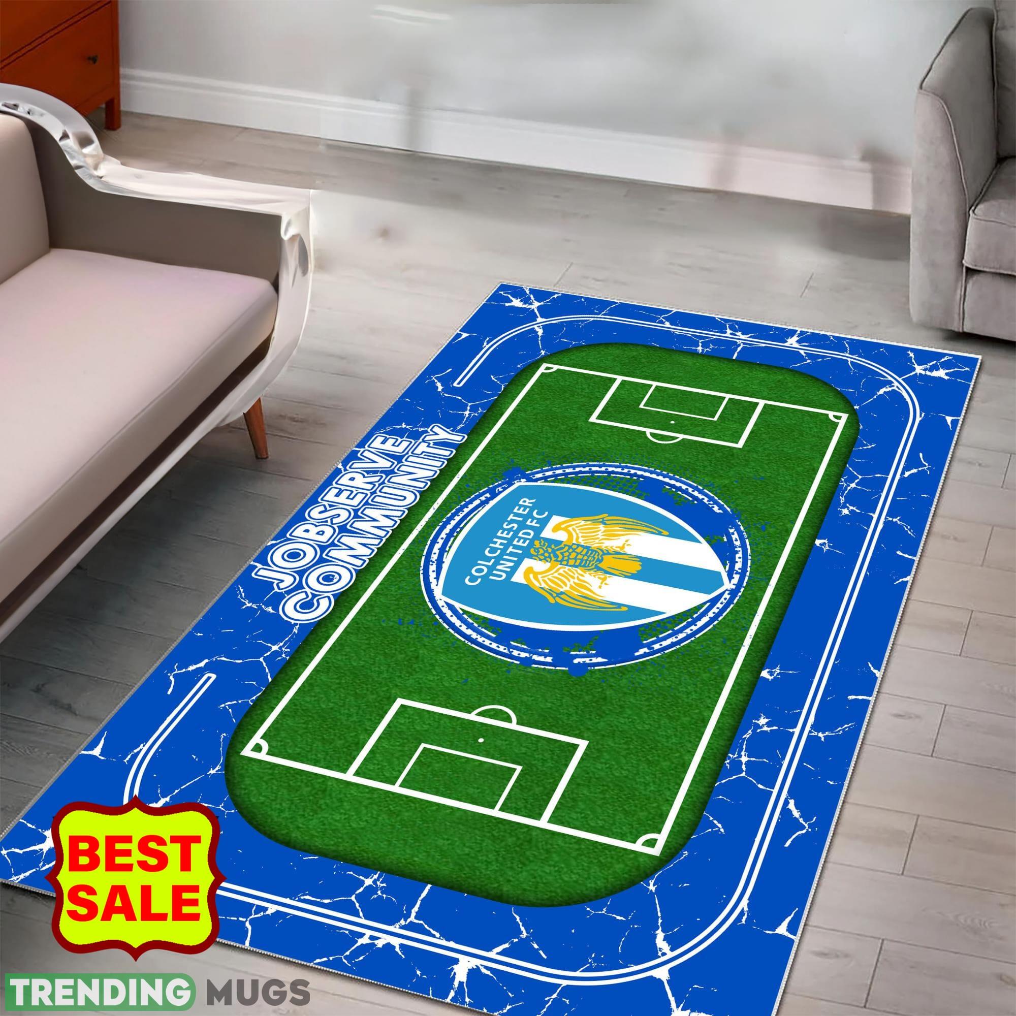 EFL Colchester United Logo For Fans Area Rugs Living Room Indoor And Outdoor Rugs EFL Colchester United Logo For Fans Area Rugs Living Room Indoor And Outdoor Rugs