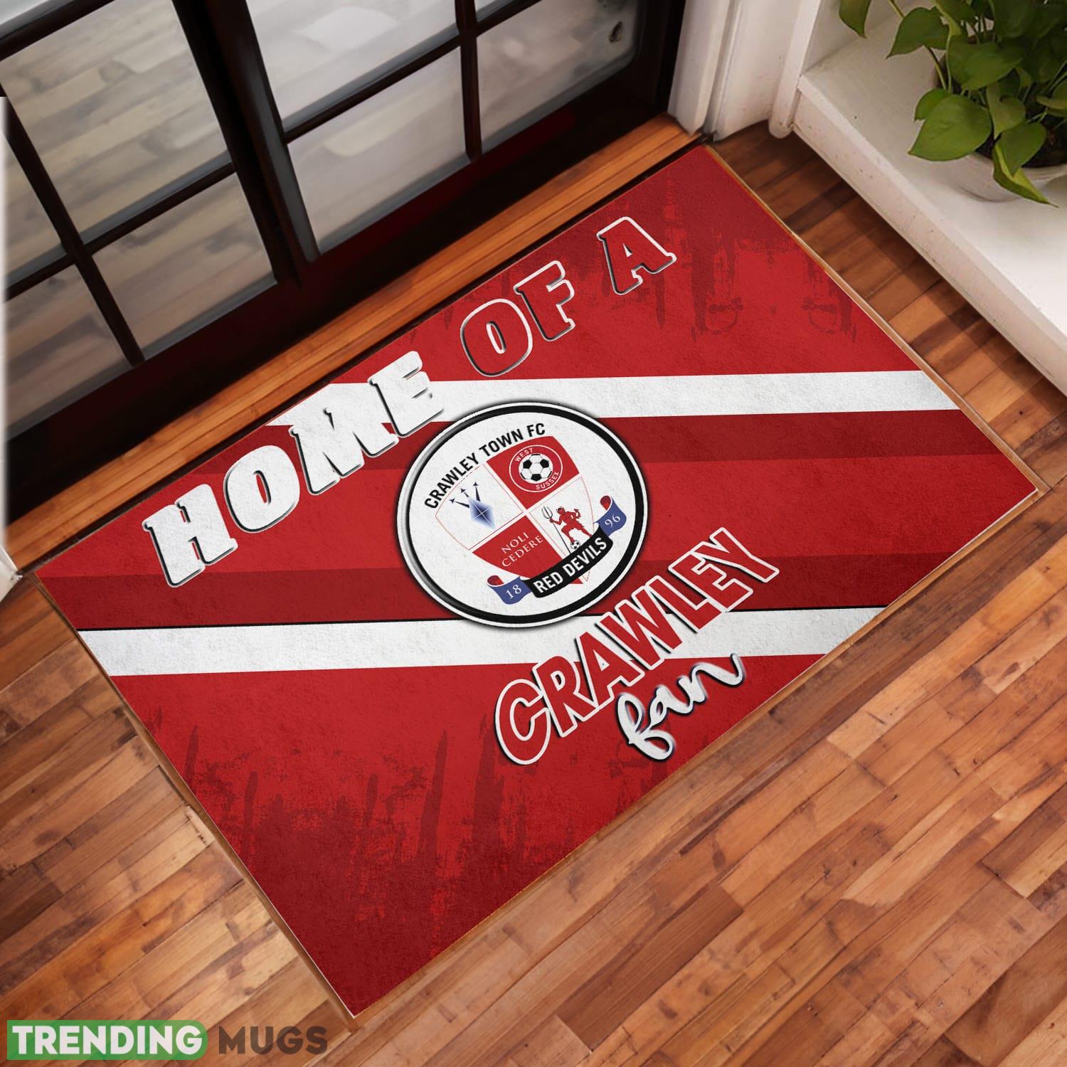 EFL Crawley Town Welcom House Doormat Outdoor And Indoor Doormat EFL Crawley Town Welcom House Doormat Outdoor And Indoor Doormat