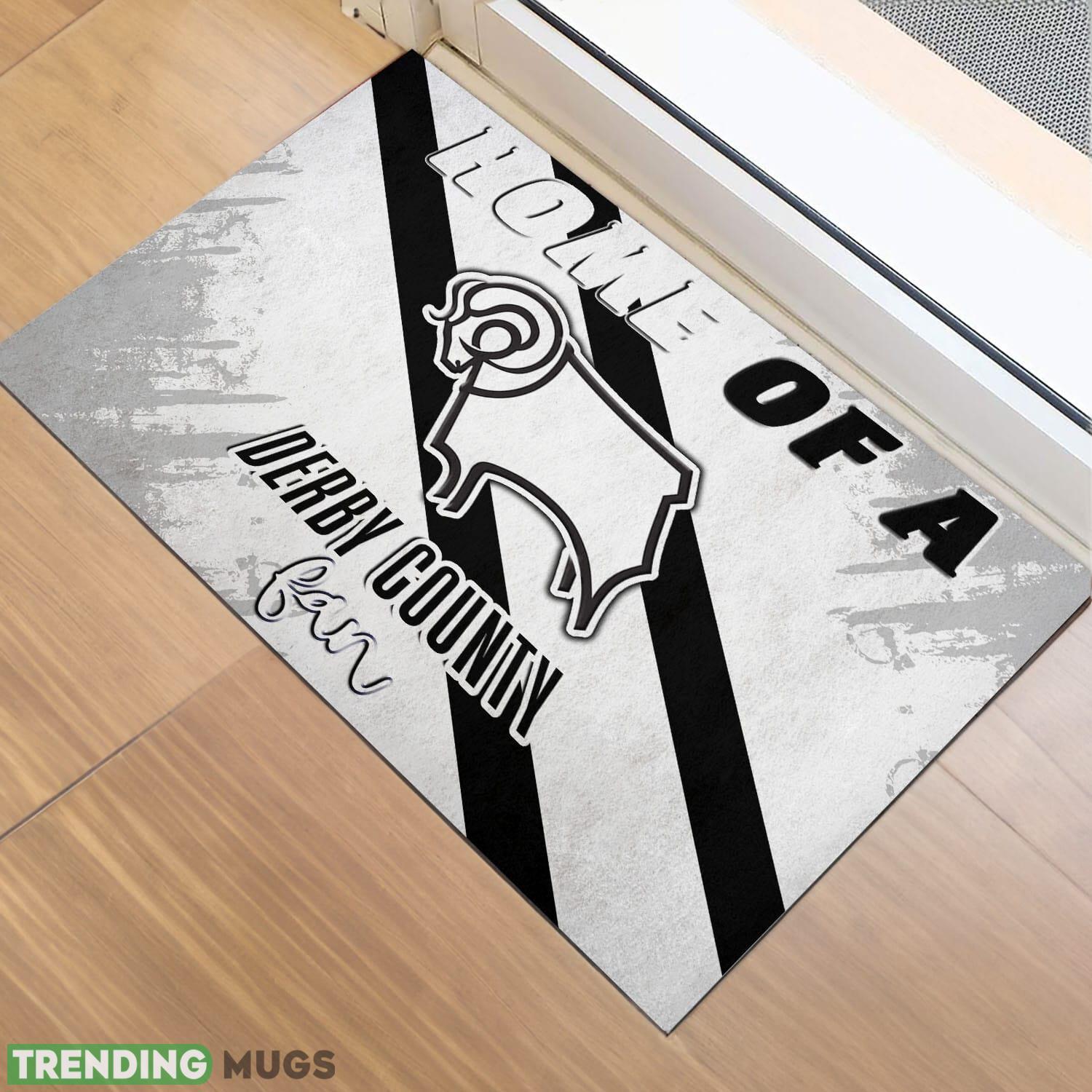 EFL Derby County Welcom House Doormat Outdoor And Indoor Doormat EFL Derby County Welcom House Doormat Outdoor And Indoor Doormat
