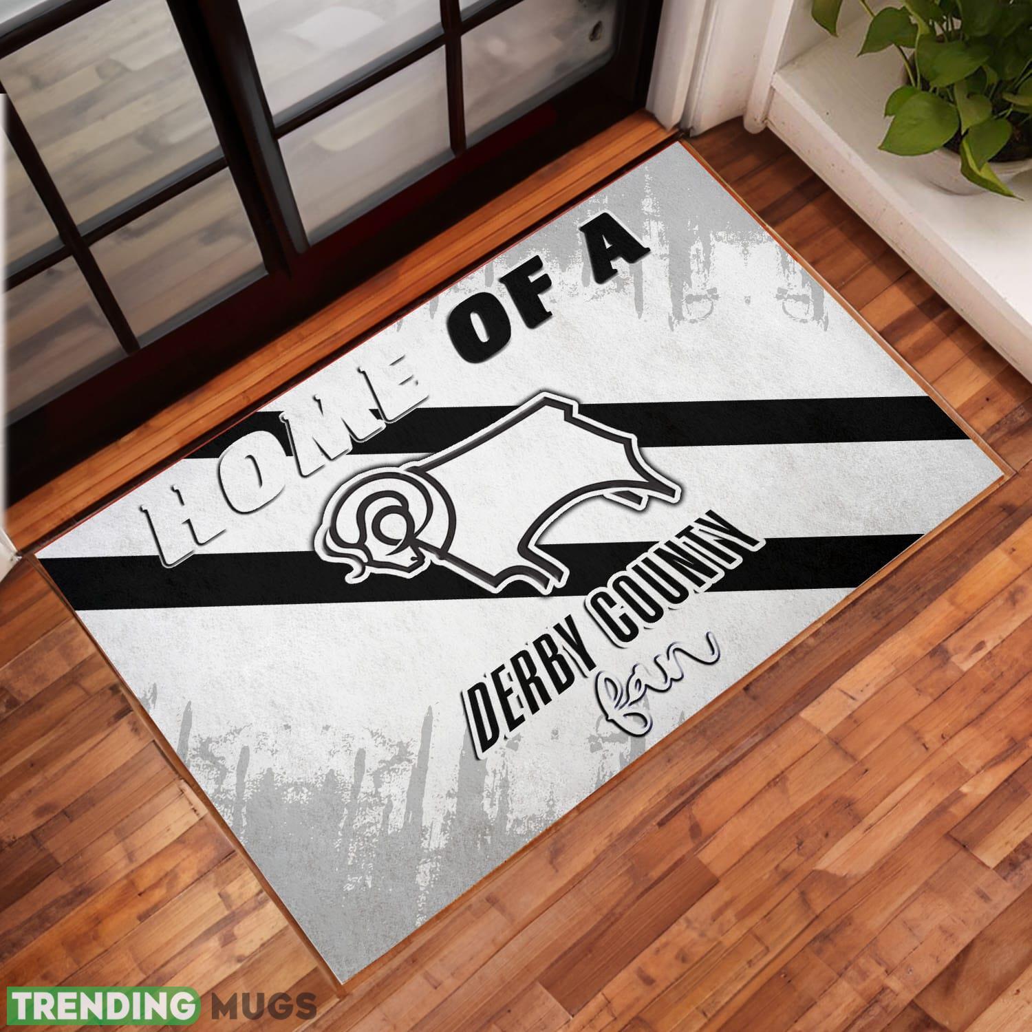 EFL Derby County Welcom House Doormat Outdoor And Indoor Doormat EFL Derby County Welcom House Doormat Outdoor And Indoor Doormat