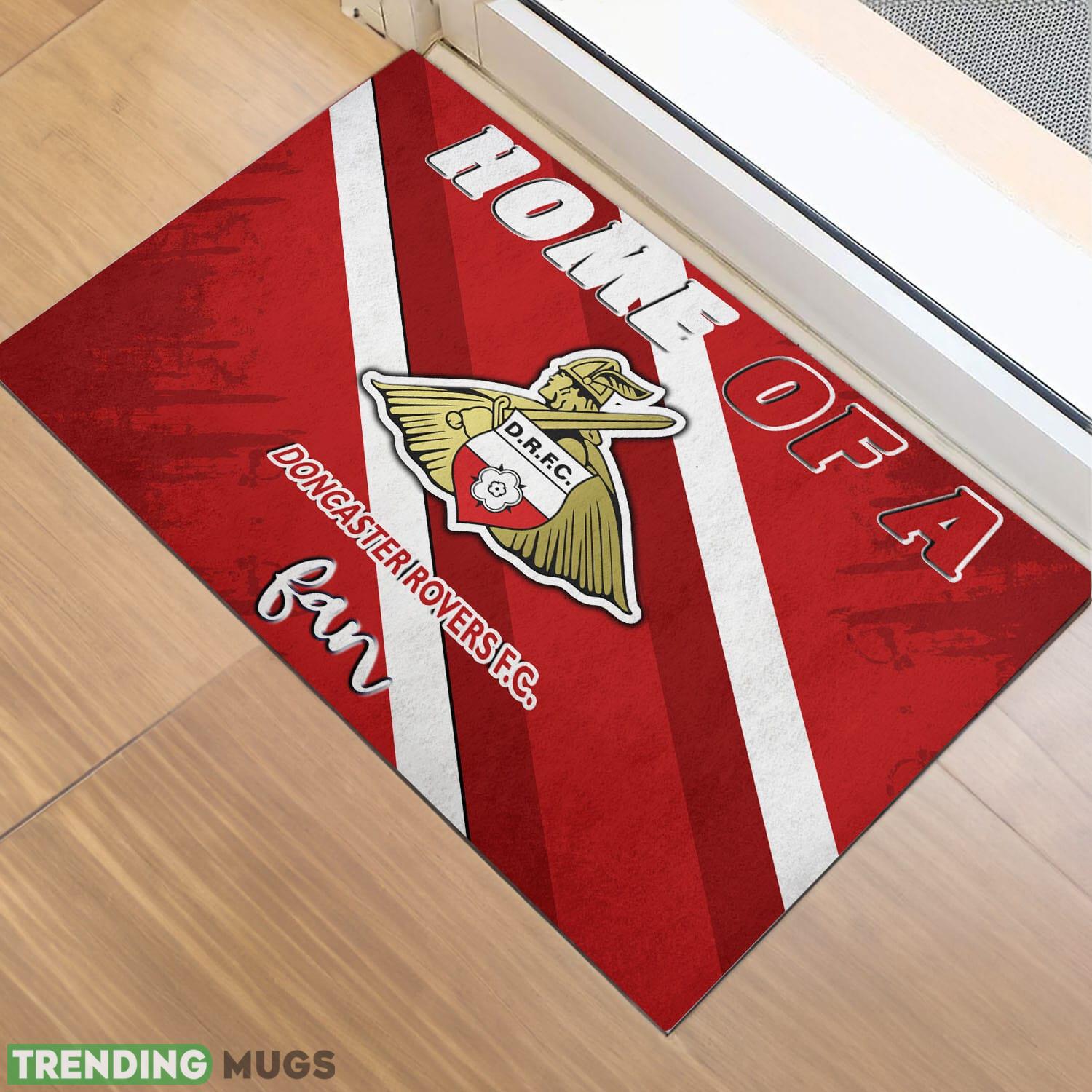 EFL Doncaster Rovers Big Logo Home Doormat Outdoor And Indoor Doormat EFL Doncaster Rovers Big Logo Home Doormat Outdoor And Indoor Doormat
