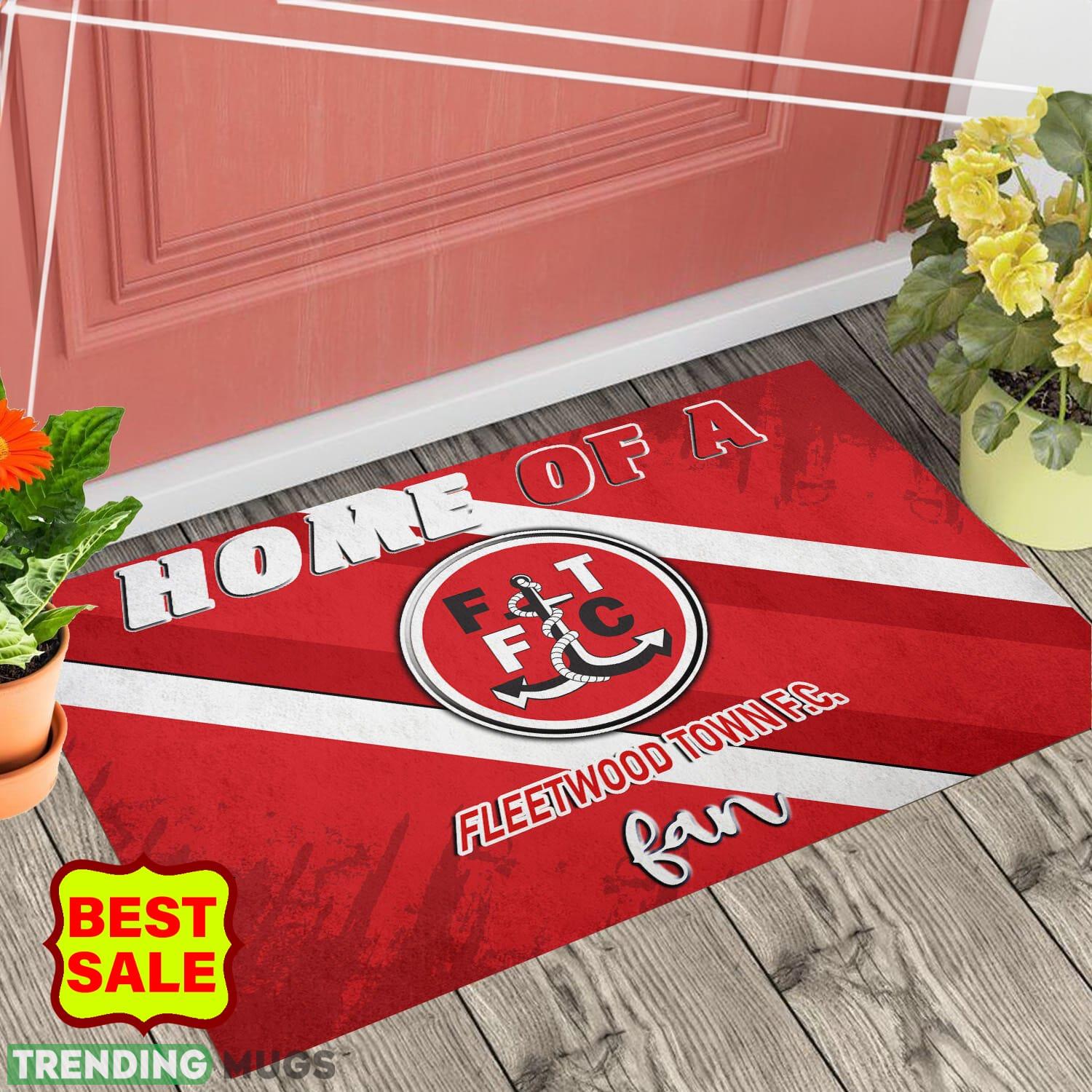 EFL Fleetwood Town FC Big Logo Home Doormat Outdoor And Indoor - EFL Fleetwood Town FC Doormat_1 EFL Fleetwood Town FC Big Logo Home Doormat Outdoor And Indoor - EFL Fleetwood Town FC Doormat_1