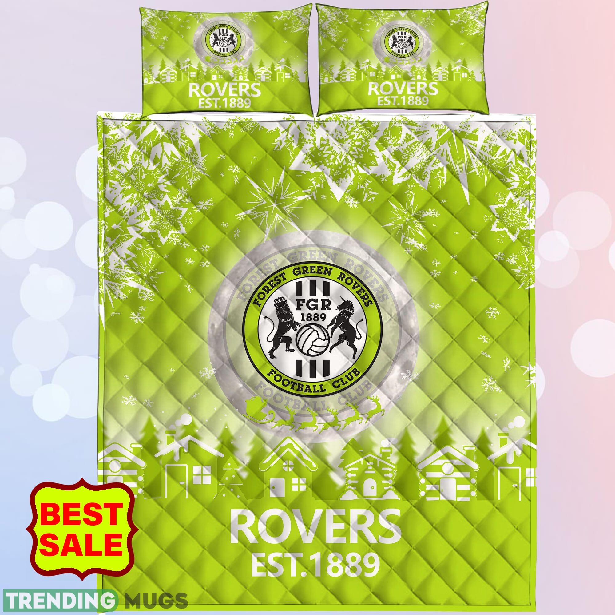 EFL Forest Green Rovers Fans Comfort Quilt Sets Full Size King Queen Quilt Set EFL Forest Green Rovers Fans Comfort Quilt Sets Full Size King Queen Quilt Set