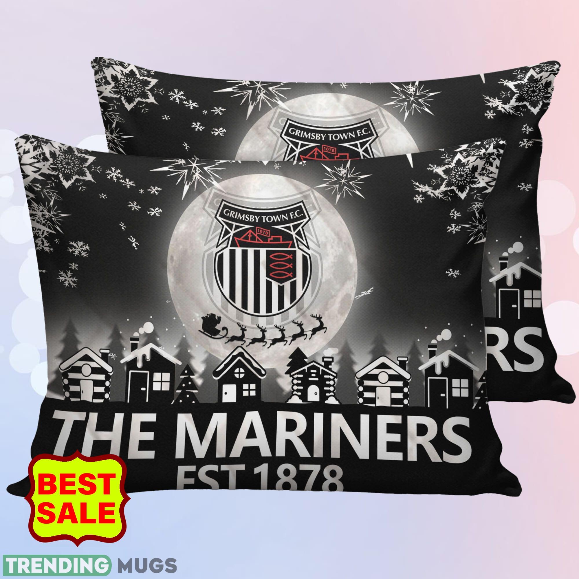 EFL Grimsby Town Big Logo Comfort Quilt Sets Christmas King Queen Quilt Set EFL Grimsby Town Big Logo Comfort Quilt Sets Christmas King Queen Quilt Set