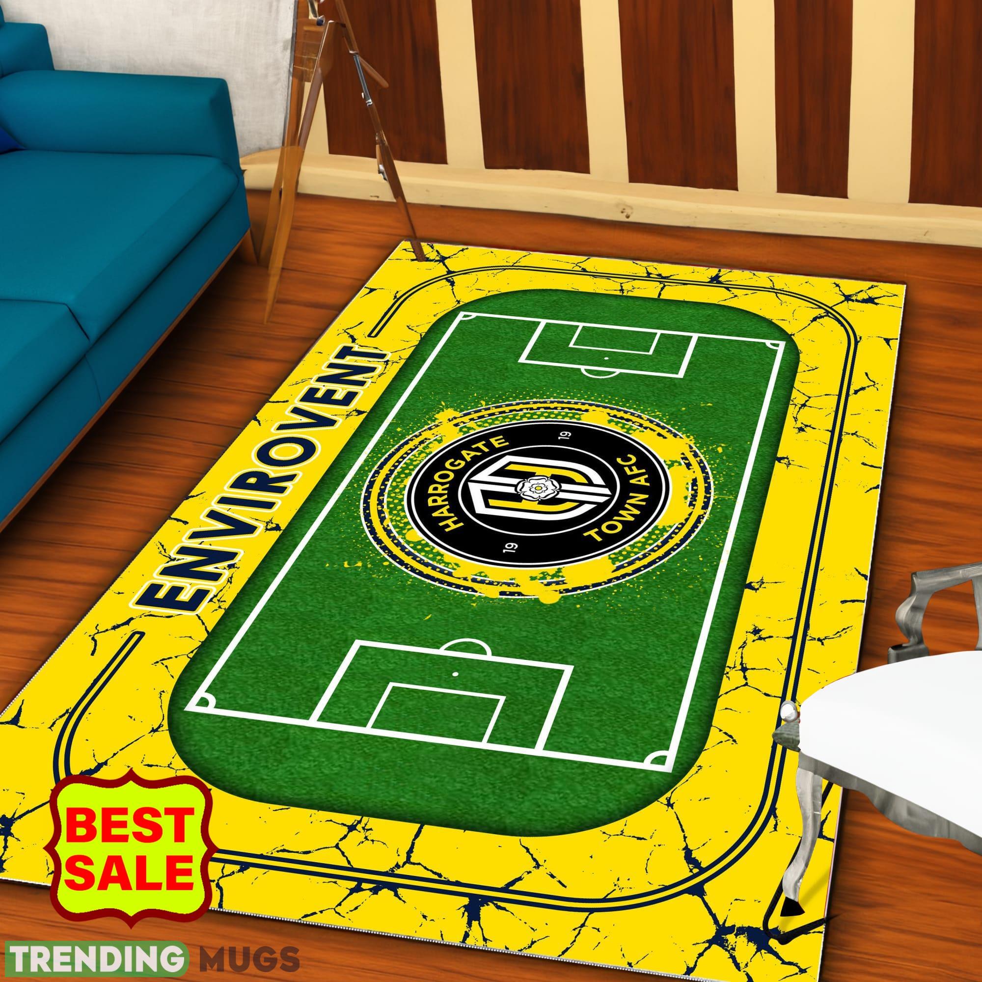 EFL Harrogate Town AFC Logo For Fans Area Rugs Living Room Indoor And Outdoor Rugs EFL Harrogate Town AFC Logo For Fans Area Rugs Living Room Indoor And Outdoor Rugs
