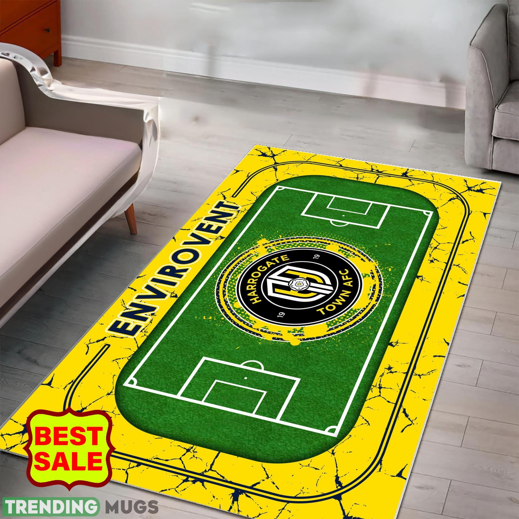 EFL Harrogate Town AFC Logo For Fans Area Rugs Living Room Indoor And Outdoor Rugs EFL Harrogate Town AFC Logo For Fans Area Rugs Living Room Indoor And Outdoor Rugs