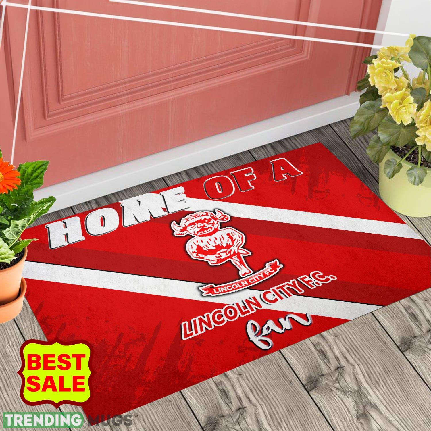 EFL Lincoln City FC Big Logo Home Doormat Outdoor And Indoor - EFL Lincoln City FC Doormat_1 EFL Lincoln City FC Big Logo Home Doormat Outdoor And Indoor - EFL Lincoln City FC Doormat_1