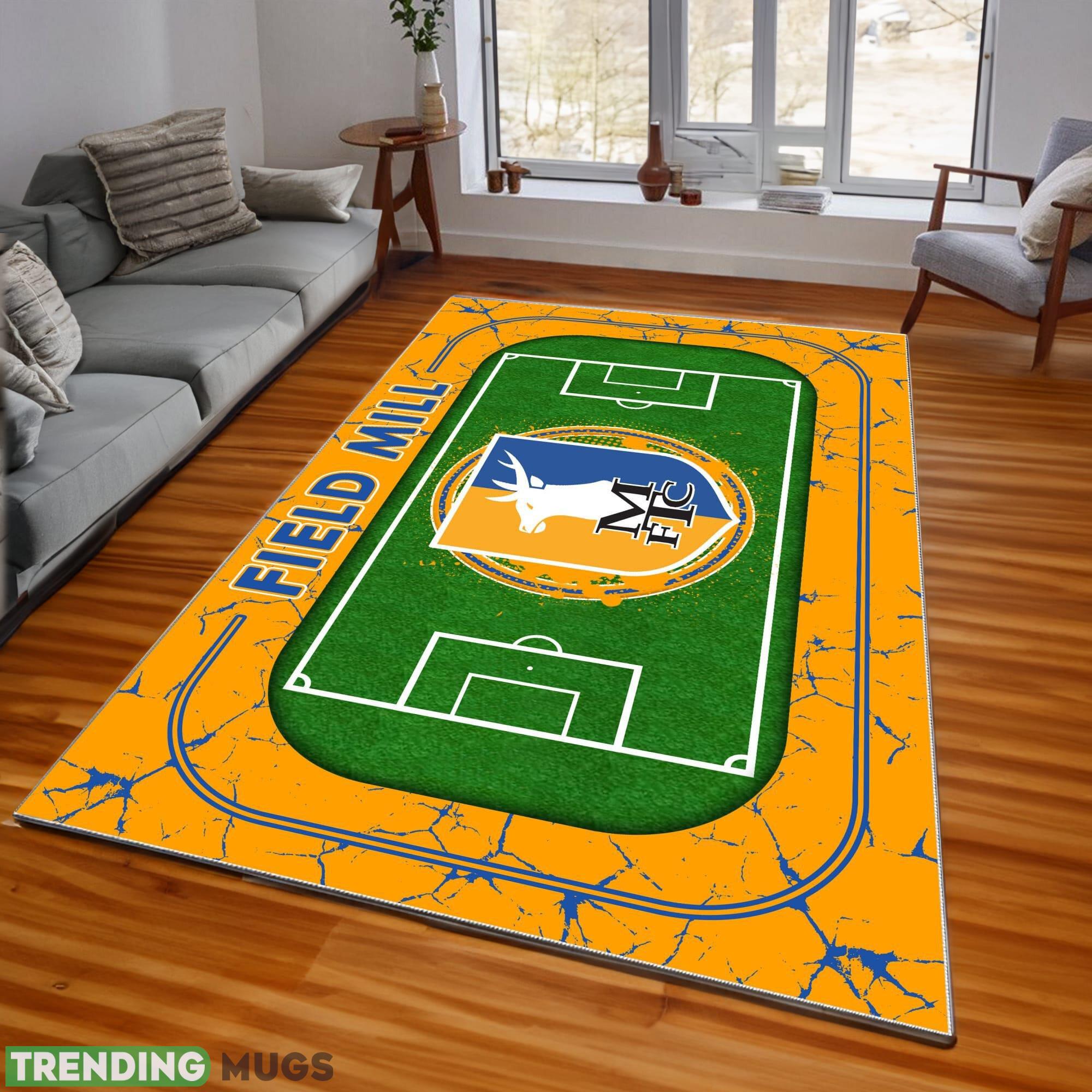 EFL Mansfield Town Logo For Fans Area Rugs Living Room Indoor And Outdoor - EFL Mansfield Town Rugs_1