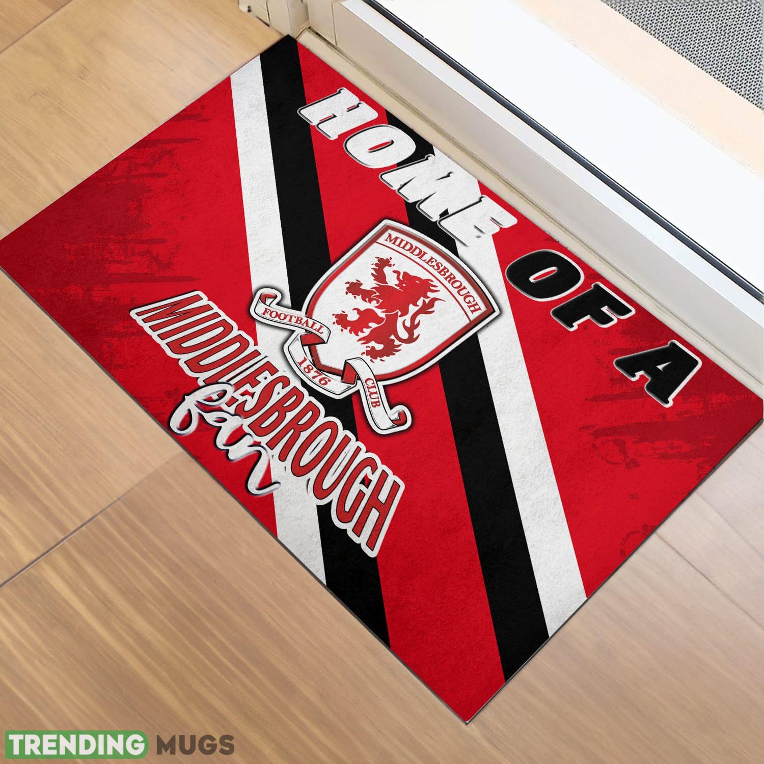 EFL Middlesbrough FC Big Logo Home Doormat Outdoor And Indoor Doormat EFL Middlesbrough FC Big Logo Home Doormat Outdoor And Indoor Doormat