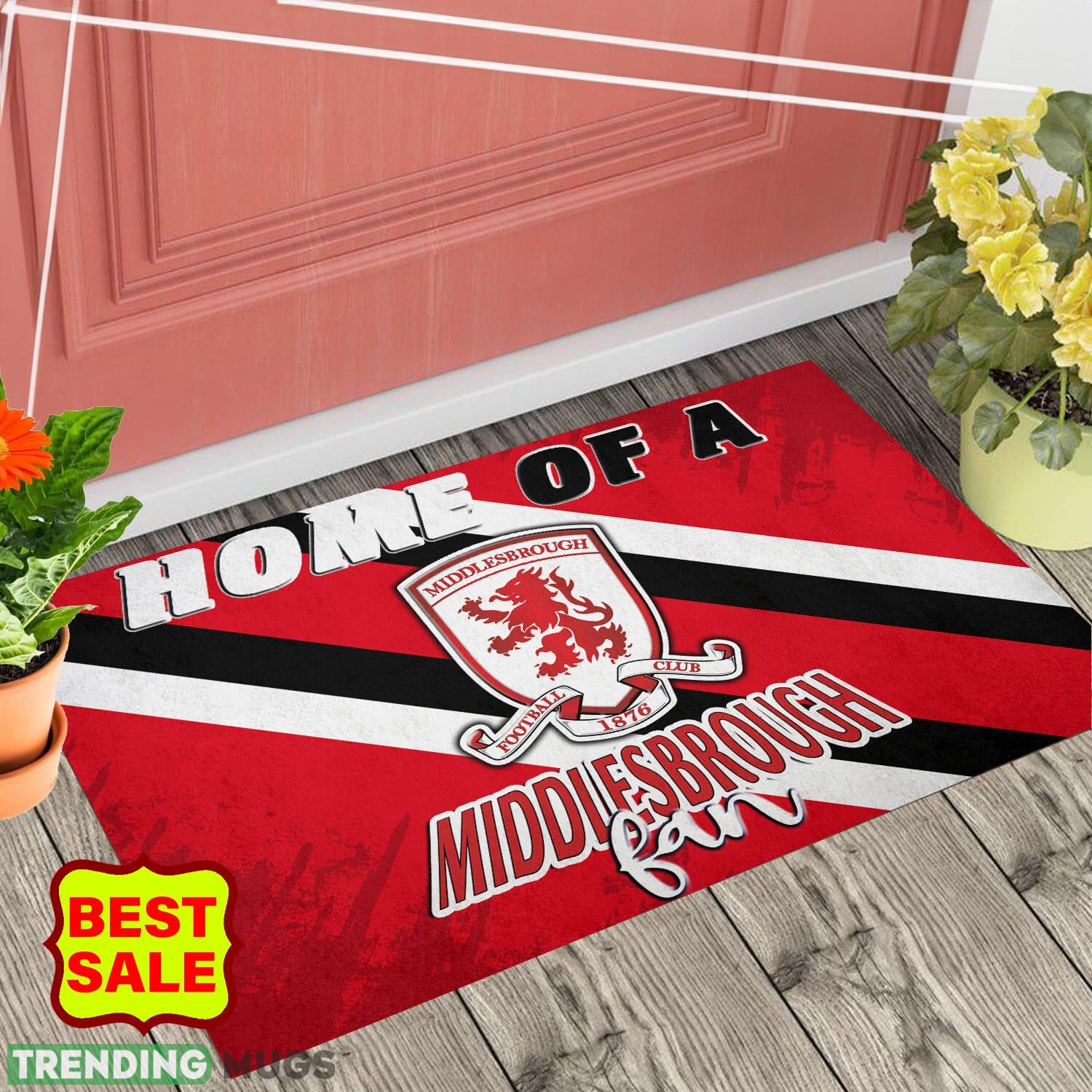 EFL Middlesbrough FC Big Logo Home Doormat Outdoor And Indoor - EFL Middlesbrough FC Doormat_1 EFL Middlesbrough FC Big Logo Home Doormat Outdoor And Indoor - EFL Middlesbrough FC Doormat_1