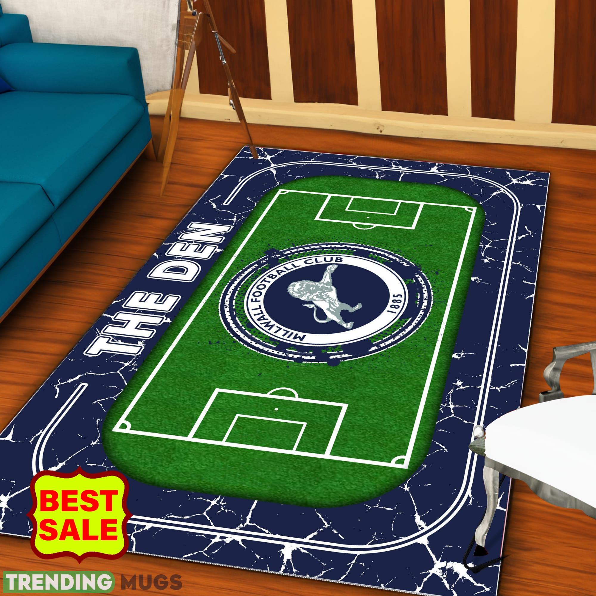 EFL Millwall F.C Logo For Fans Area Rugs Living Room Indoor And Outdoor Rugs EFL Millwall F.C Logo For Fans Area Rugs Living Room Indoor And Outdoor Rugs