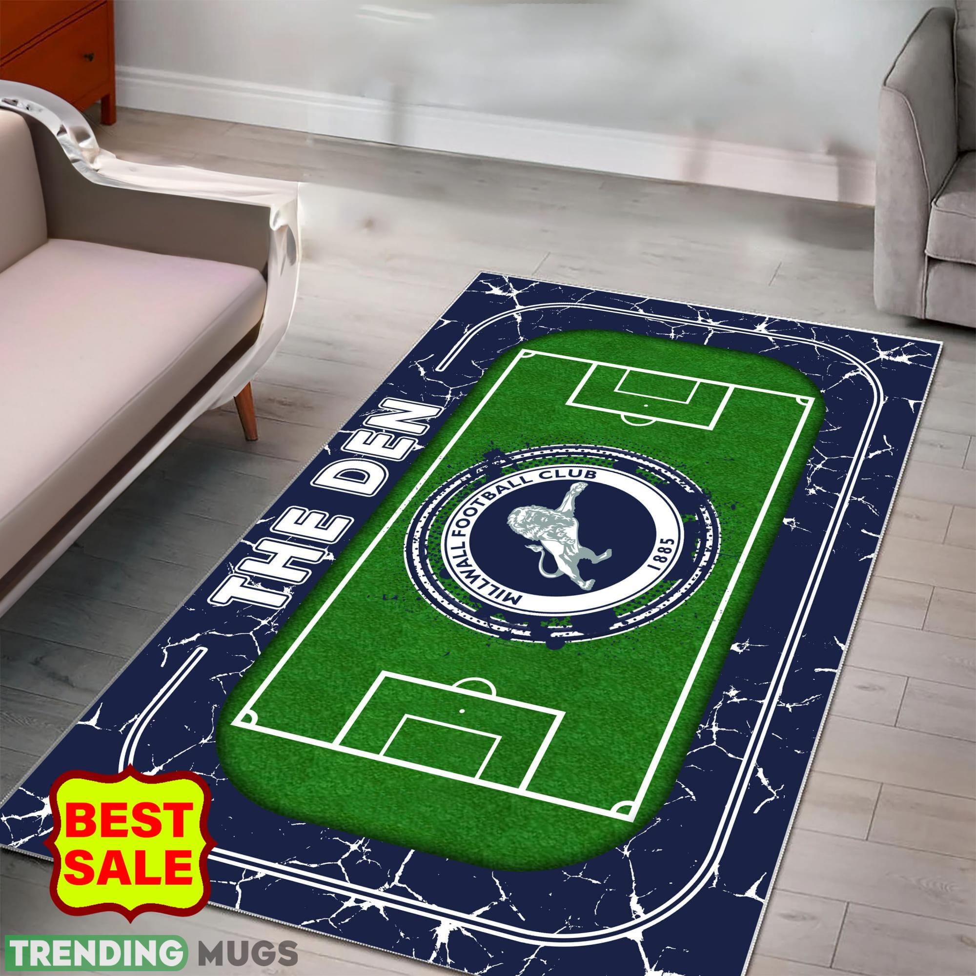 EFL Millwall F.C Logo For Fans Area Rugs Living Room Indoor And Outdoor Rugs EFL Millwall F.C Logo For Fans Area Rugs Living Room Indoor And Outdoor Rugs