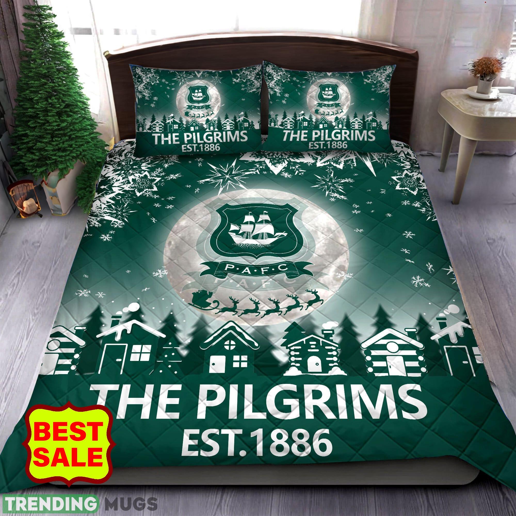 EFL Plymouth Argyle FC Logo Home Quilt Sets King Queen - EFL Plymouth Argyle FC Quilt Set_1 EFL Plymouth Argyle FC Logo Home Quilt Sets King Queen - EFL Plymouth Argyle FC Quilt Set_1