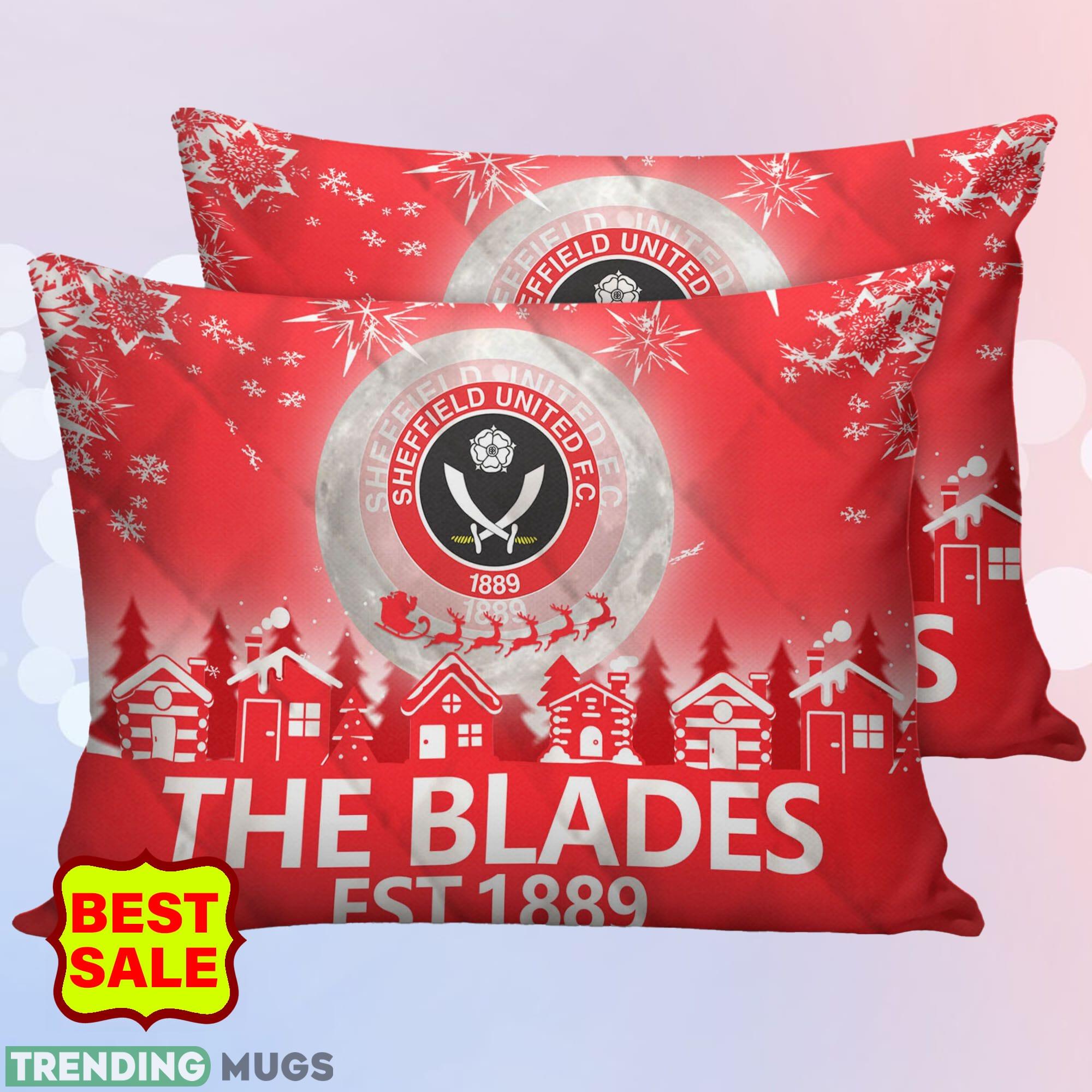 EFL Sheffield United FC Fans Comfort Red Quilt Sets Full Size King Queen Quilt Set EFL Sheffield United FC Fans Comfort Red Quilt Sets Full Size King Queen Quilt Set