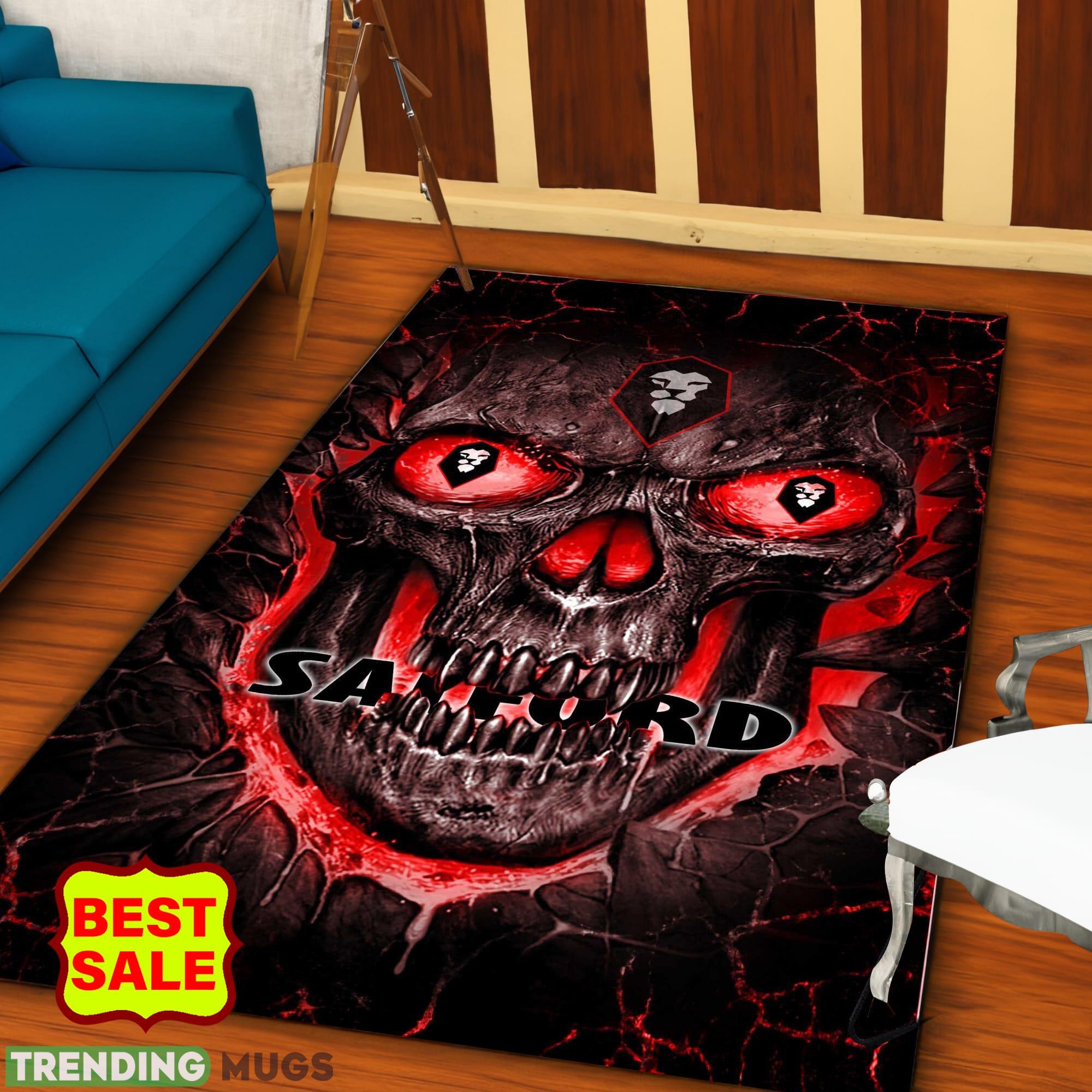 EFL Skull Salford City Logo For Fans Area Rugs Living Room Indoor And Outdoor - EFL Skull Salford City Rugs_1 EFL Skull Salford City Logo For Fans Area Rugs Living Room Indoor And Outdoor - EFL Skull Salford City Rugs_1