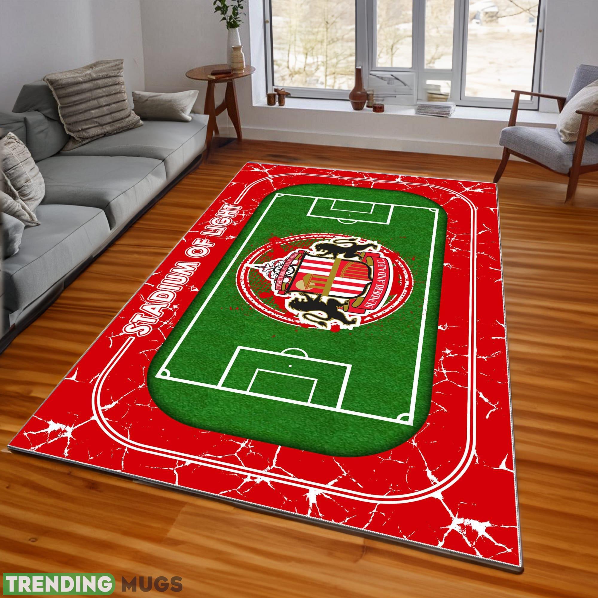 EFL Sunderland A.F.C Logo For Fans Area Rugs Living Room Indoor And Outdoor - EFL Sunderland A.F.C Rugs_1 EFL Sunderland A.F.C Logo For Fans Area Rugs Living Room Indoor And Outdoor - EFL Sunderland A.F.C Rugs_1