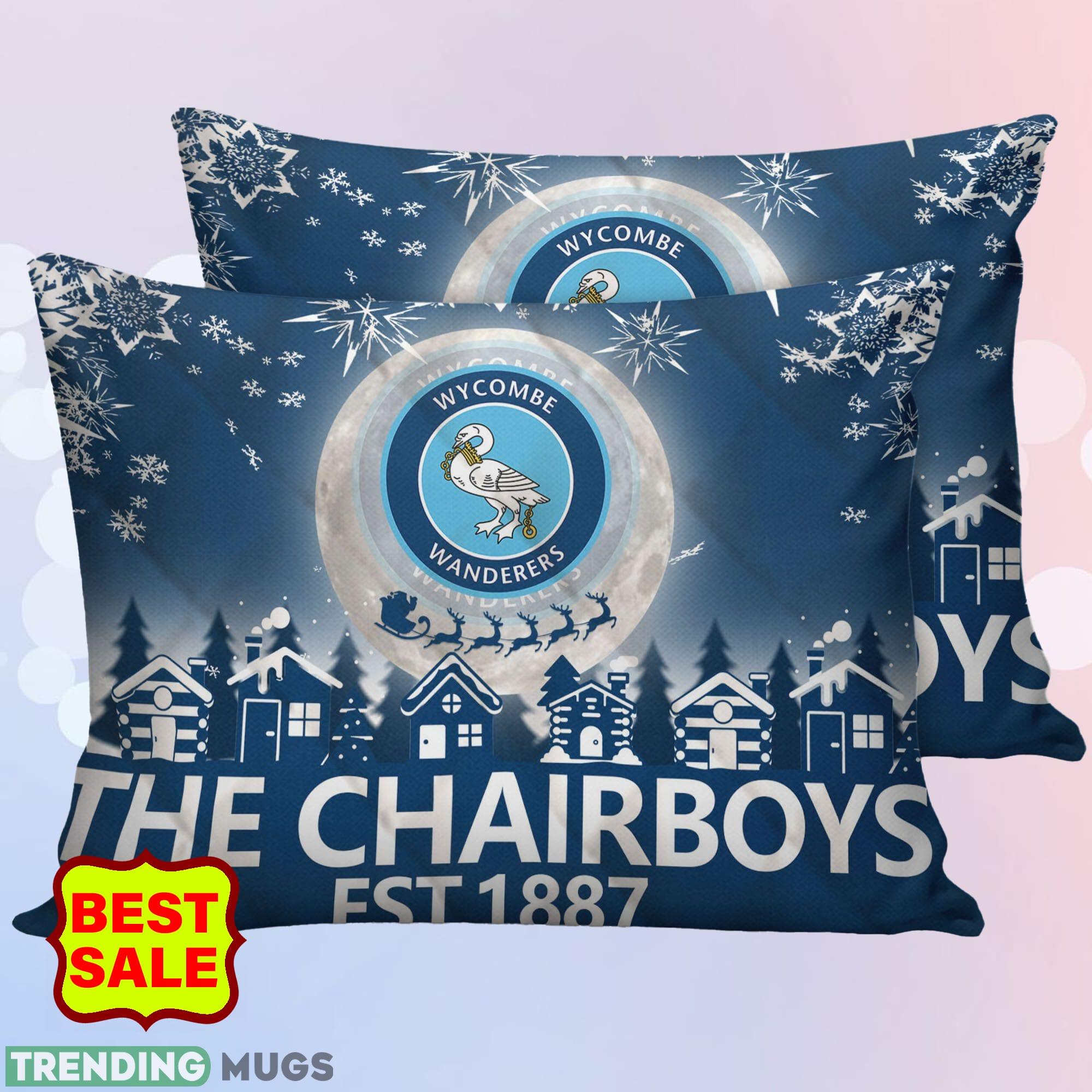 EFL Wycombe Wanderers FC Big Logo Christmas Quilt Sets Full Size King Queen Twin Quilt Set EFL Wycombe Wanderers FC Big Logo Christmas Quilt Sets Full Size King Queen Twin Quilt Set