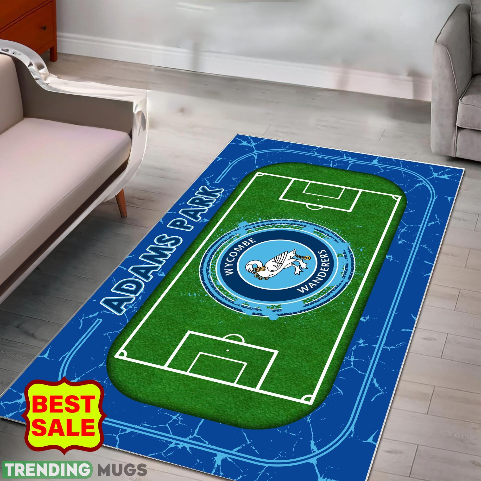 EFL Wycombe Wanderers F.C Logo For Fans Area Rugs Living Room Indoor And Outdoor Rugs EFL Wycombe Wanderers F.C Logo For Fans Area Rugs Living Room Indoor And Outdoor Rugs
