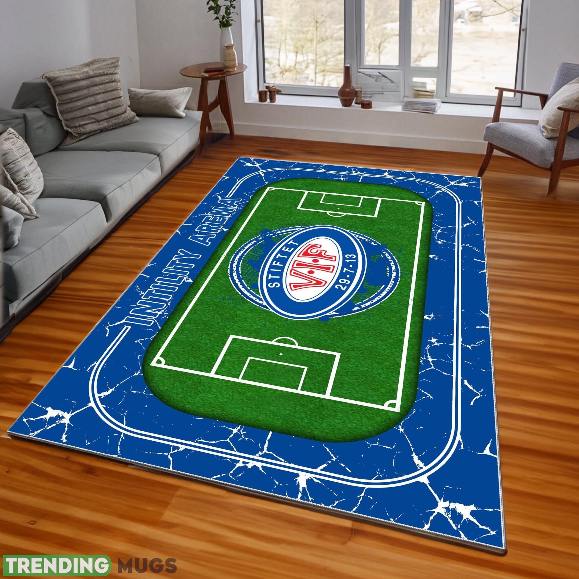 Eliteserien Obos Ligaen Valerenga Fotball Logo For Fans Area Rugs Indoor And Outdoor - Eliteserien Obos Ligaen Valerenga Fotball Rugs_1
