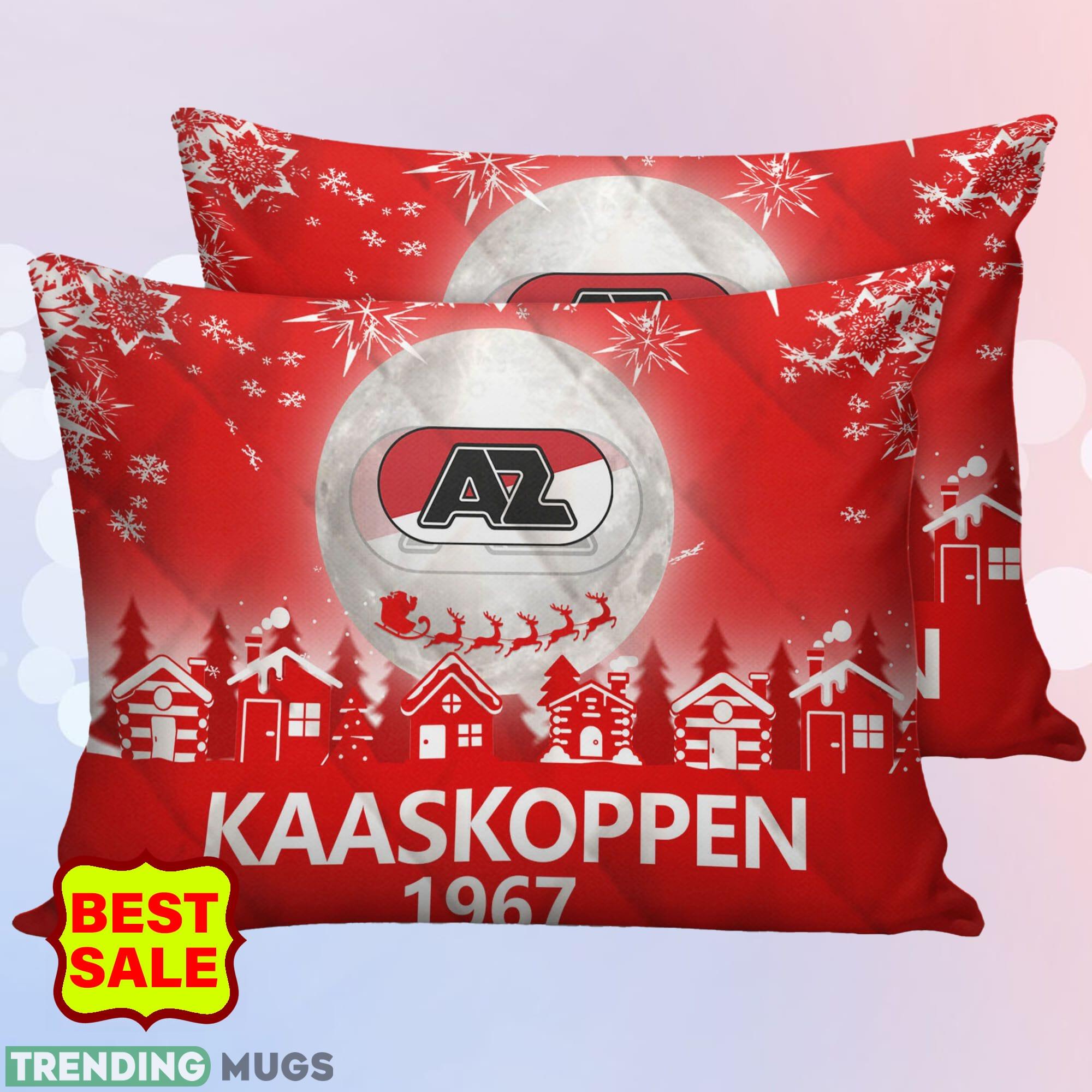 Eredivisie AZ Alkmaar Big Logo Christmas Red Quilt Sets Comfort Full Size King Queen Twin Quilt Set Eredivisie AZ Alkmaar Big Logo Christmas Red Quilt Sets Comfort Full Size King Queen Twin Quilt Set
