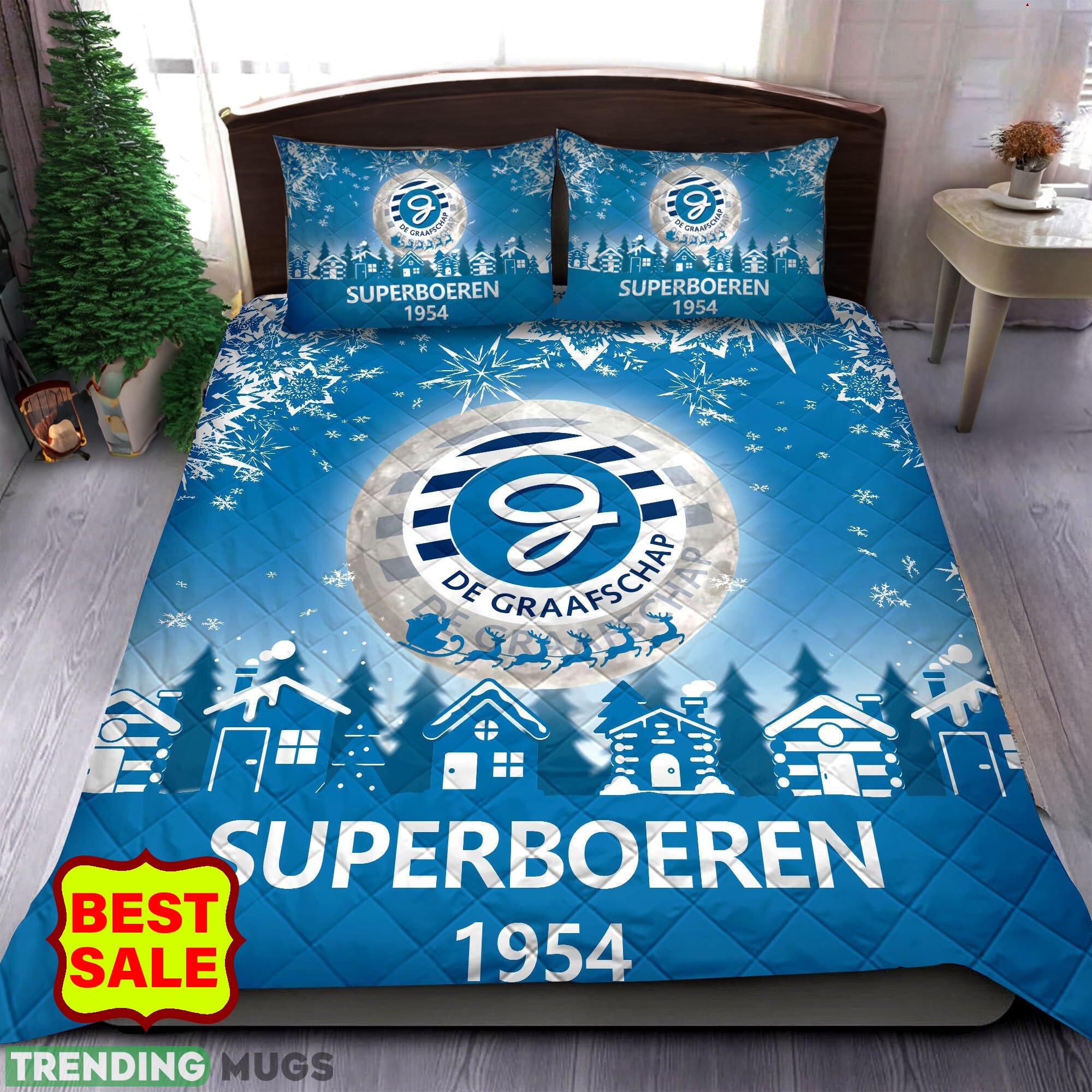 Eredivisie De Graafschap Fans Comfort Quilt Sets Full Size King Queen - Eredivisie De Graafschap Quilt Set_1 Eredivisie De Graafschap Fans Comfort Quilt Sets Full Size King Queen - Eredivisie De Graafschap Quilt Set_1